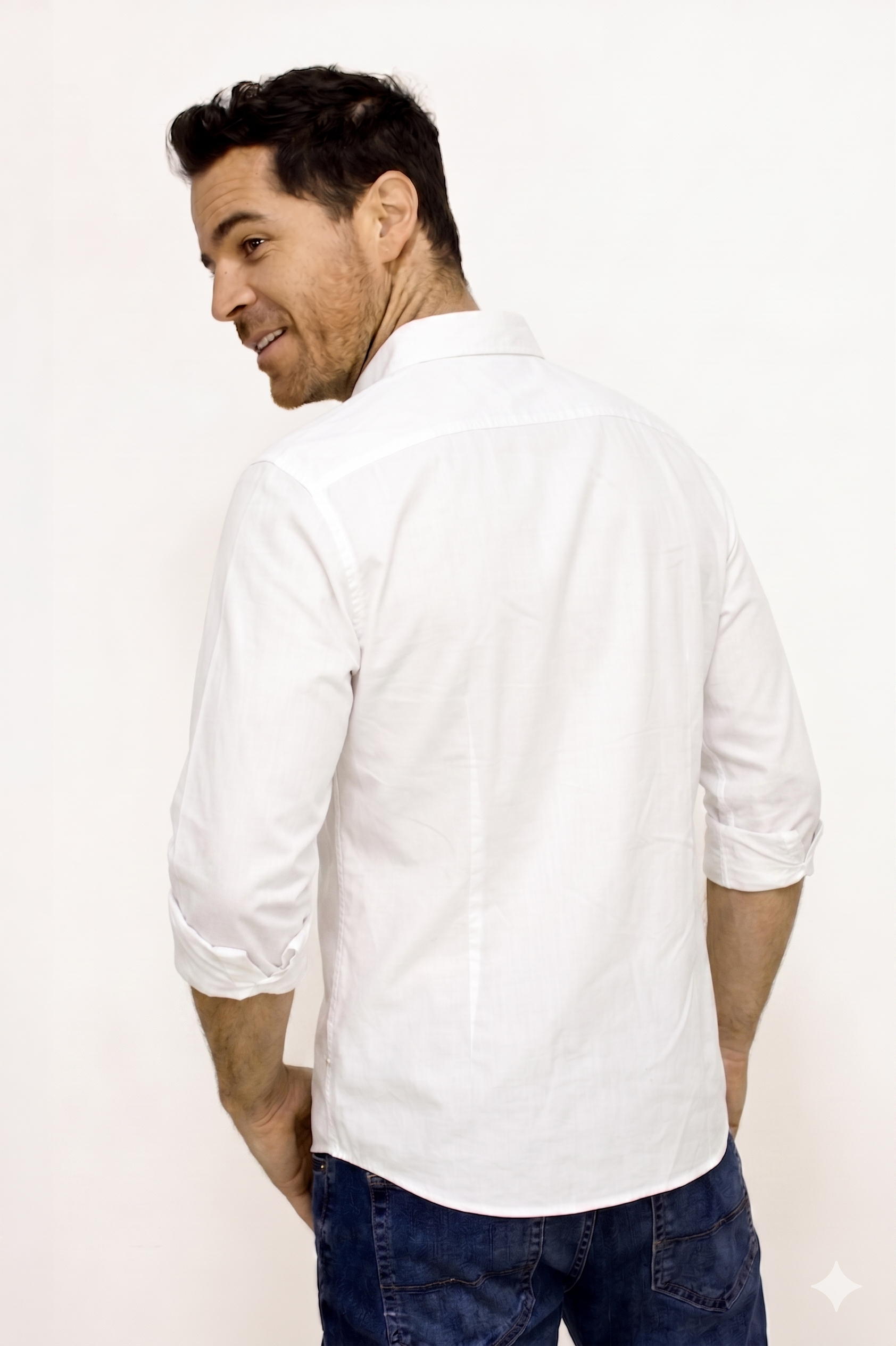 Camisa Blanca Para Hombre