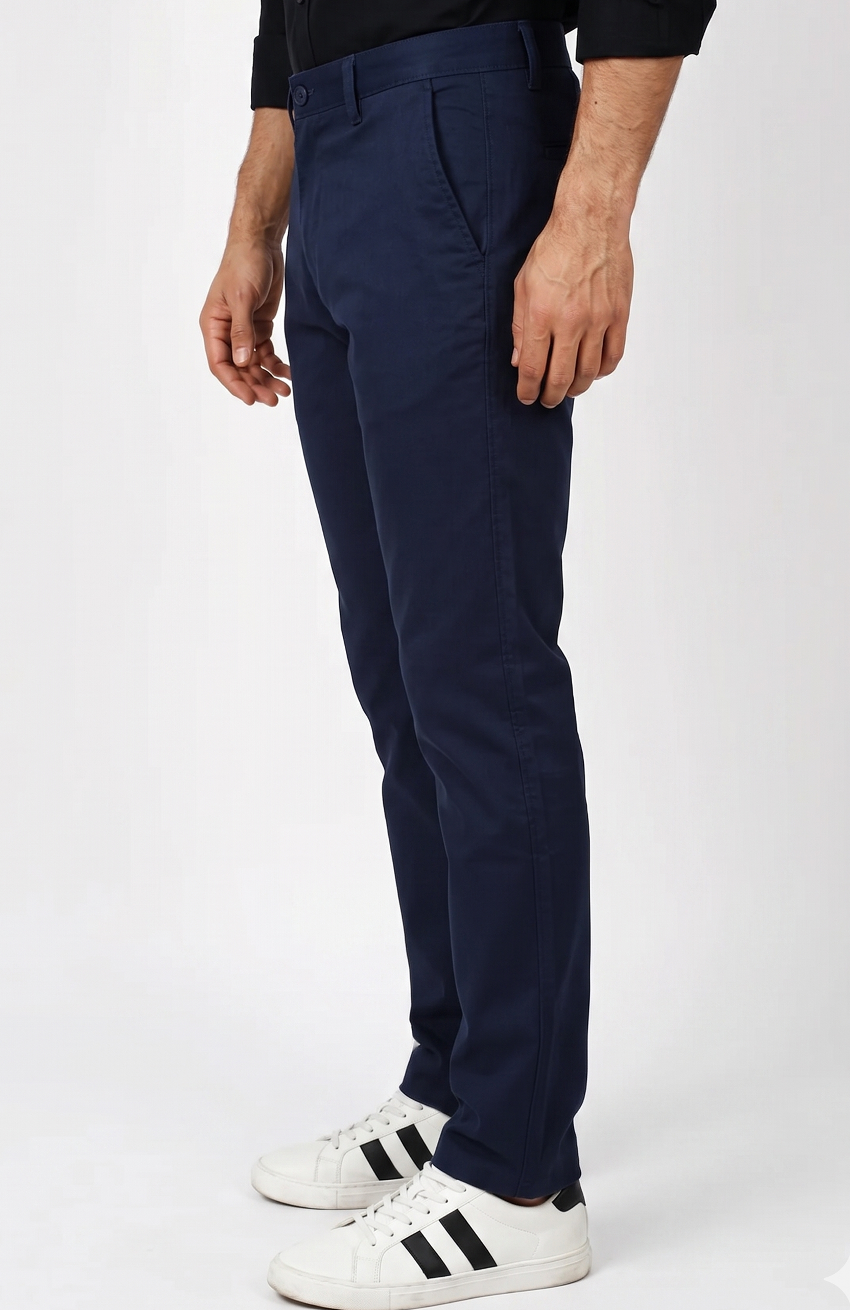 PANTALÓN DRILL AZUL OSCURO PARA HOMBRE