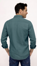 CAMISA MANGA LARGA OXFORD PARA HOMBRE