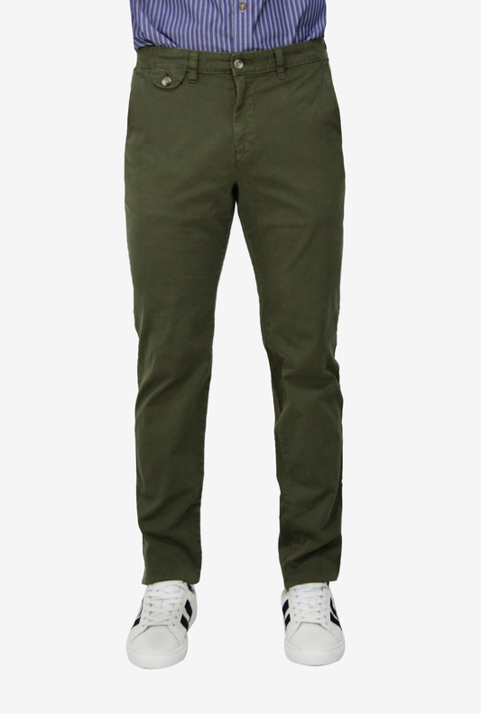 Pantalón Verde Militar  Para Hombre  DMMP2116