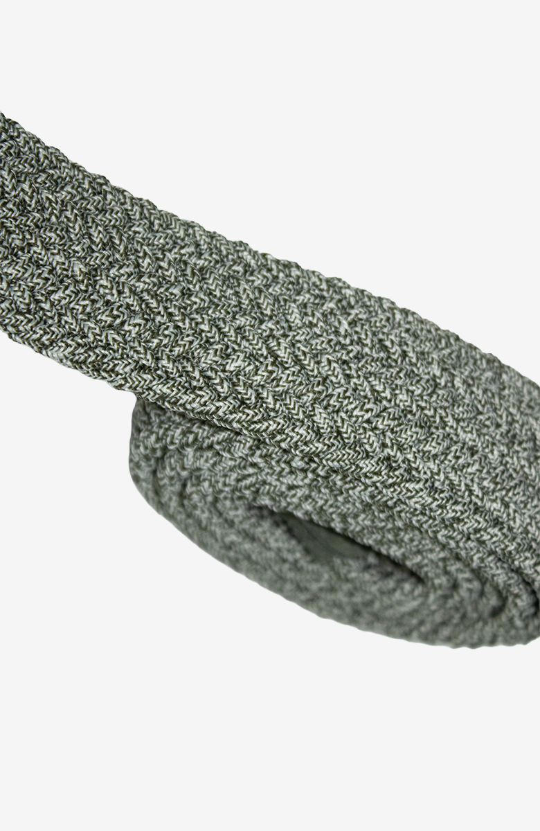 Cinturón Elástico Verde Militar Para Hombre