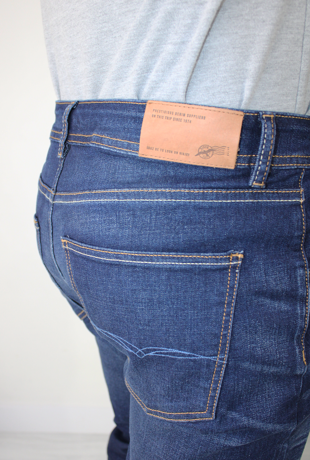 Jean Para Hombre Azul DMJPL09