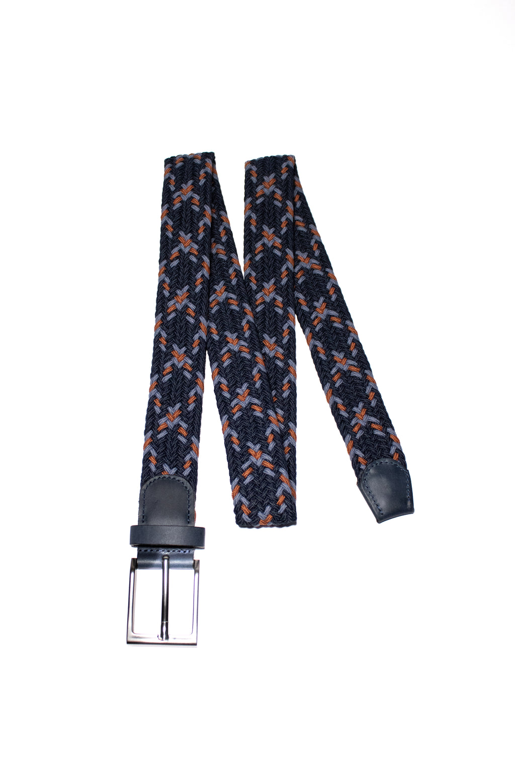 Cinturón Elástico Azul Para Hombre