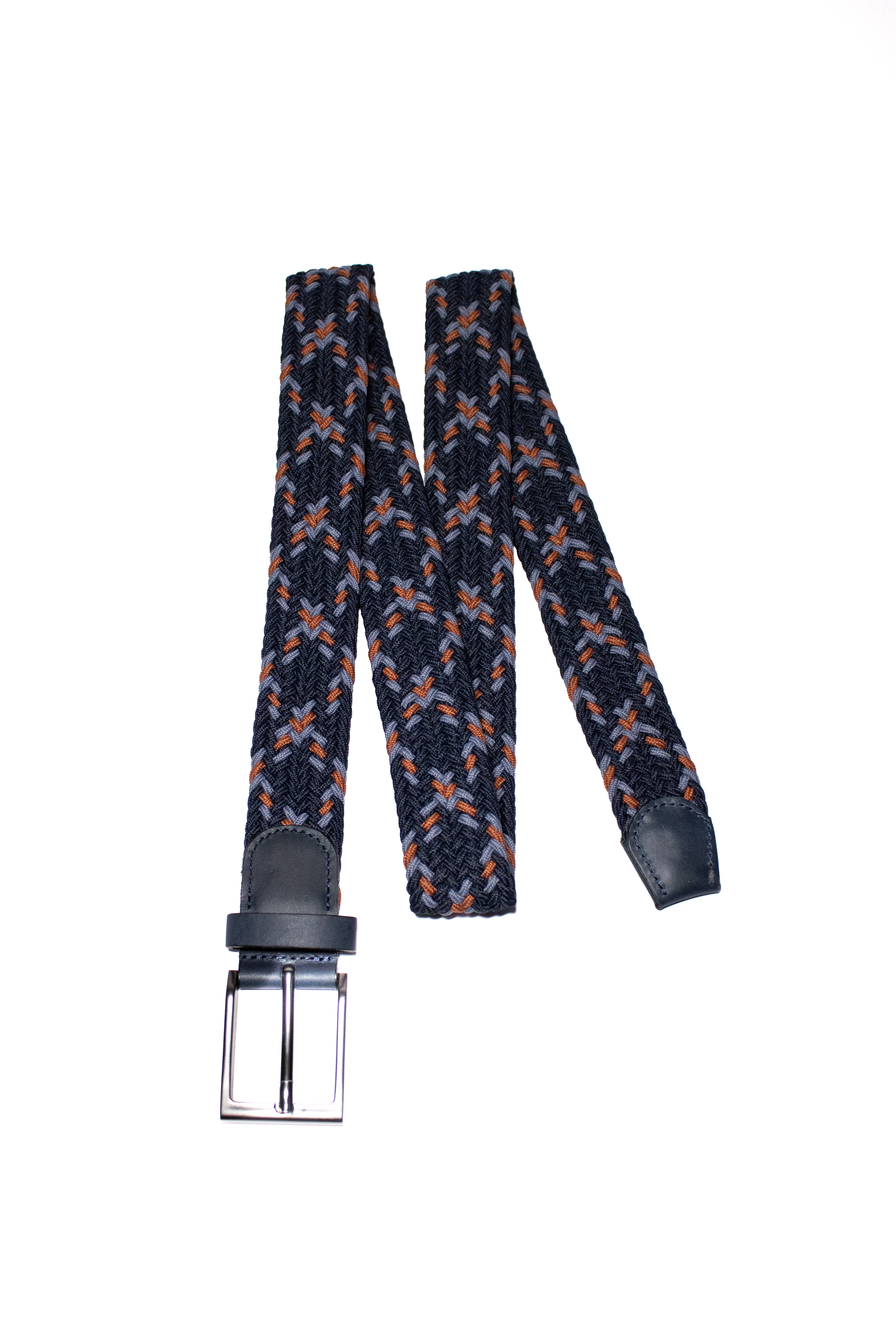 Cinturón Elástico Azul Para Hombre