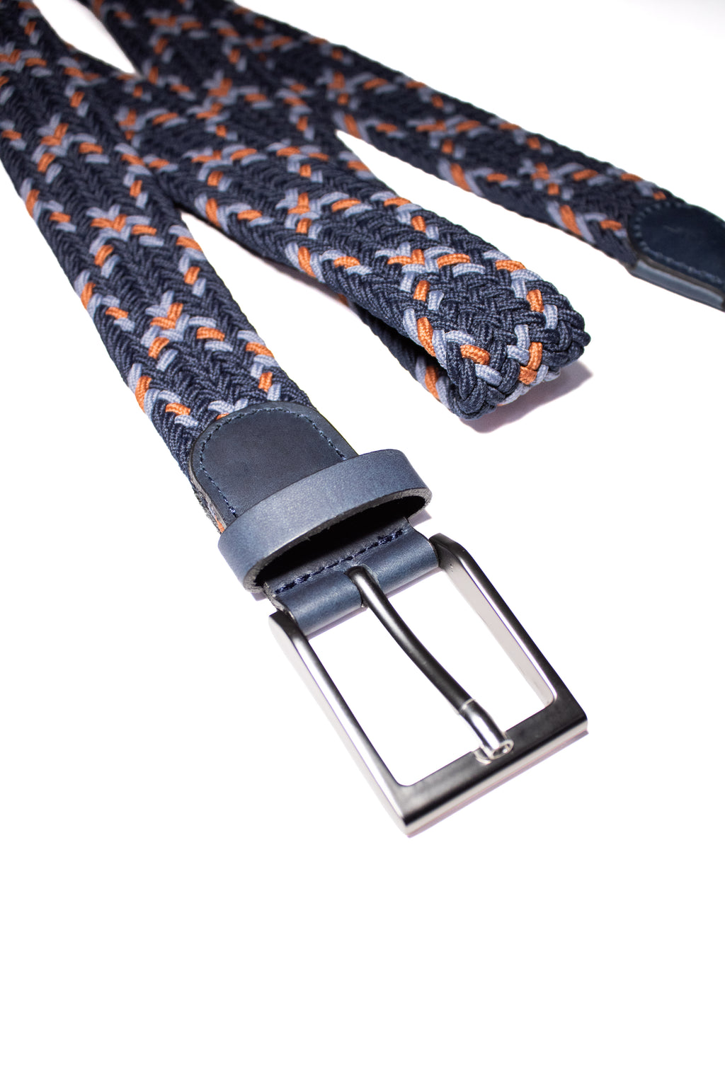 Cinturón Elástico Azul Para Hombre