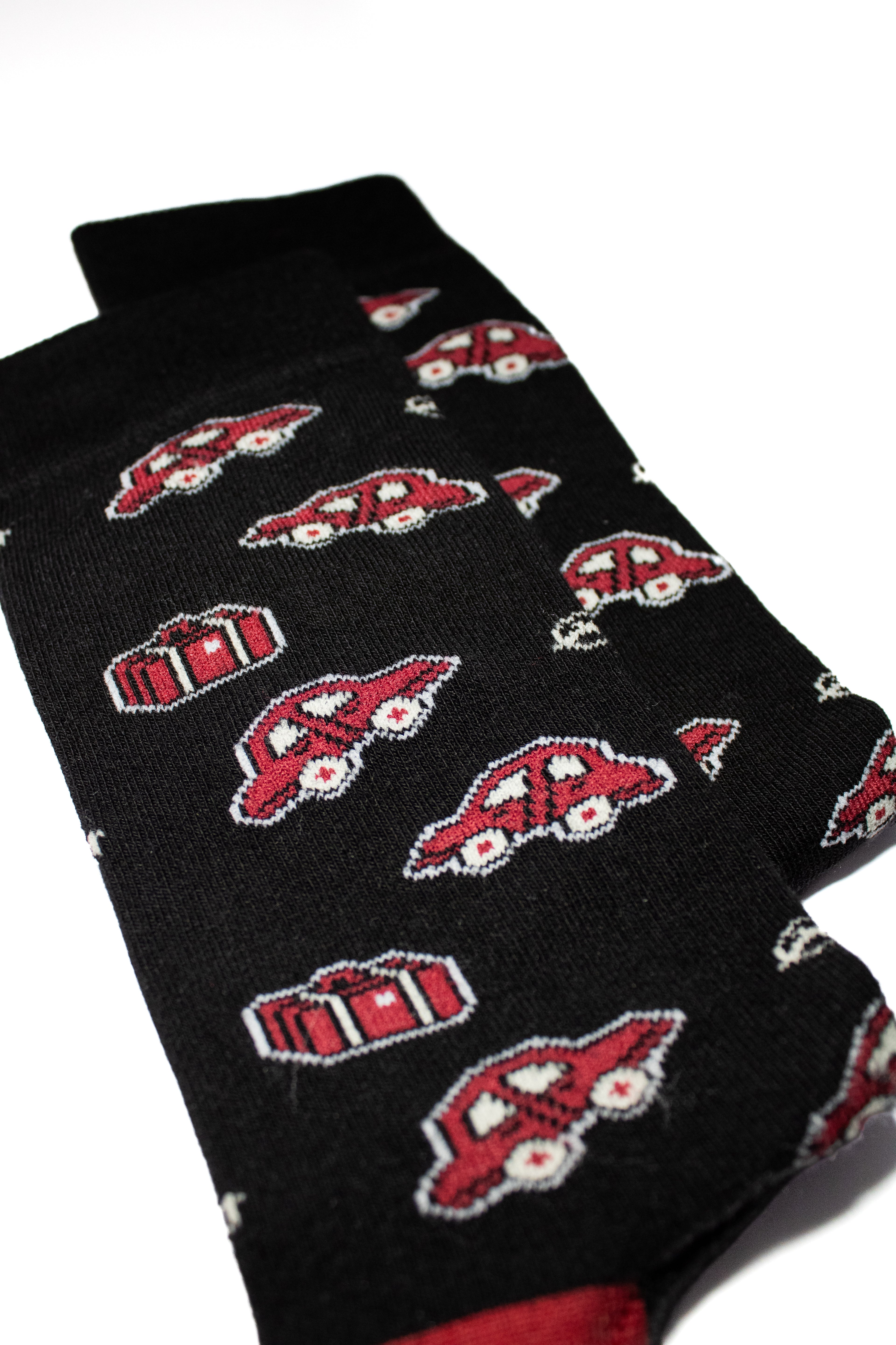 Medias Rojas Para Hombre