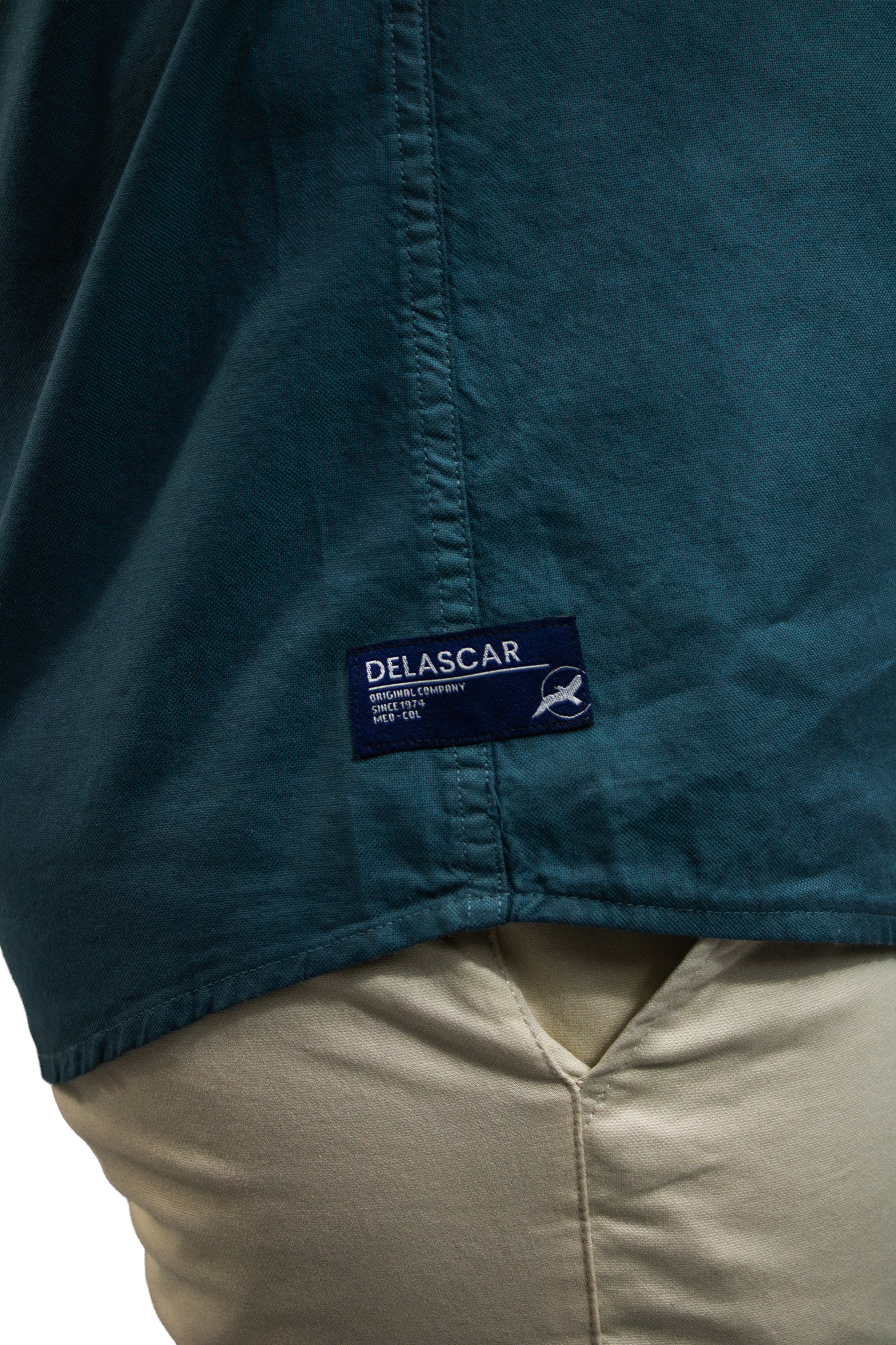 CAMISA MANGA LARGA OXFORD PARA HOMBRE