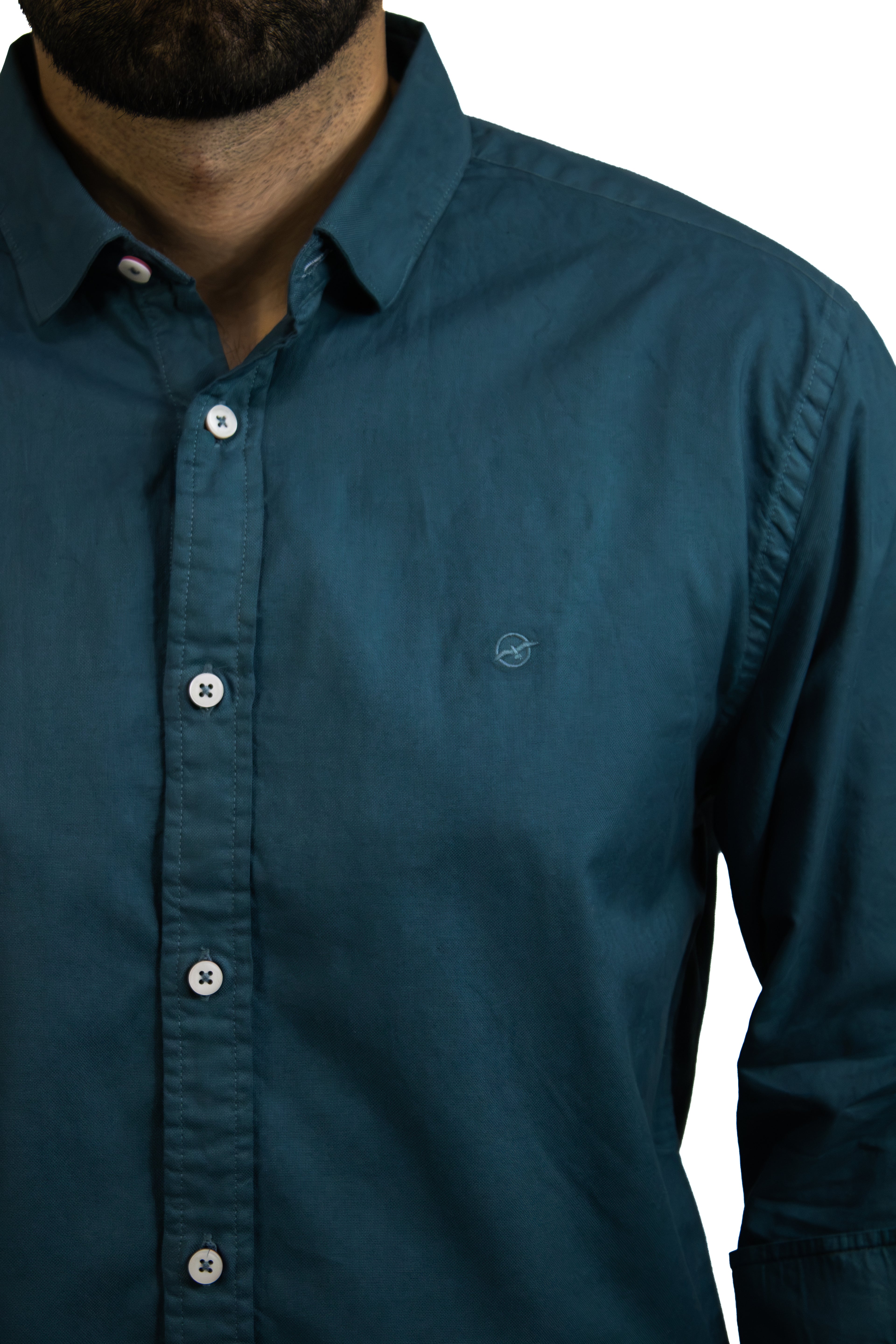 CAMISA MANGA LARGA OXFORD PARA HOMBRE
