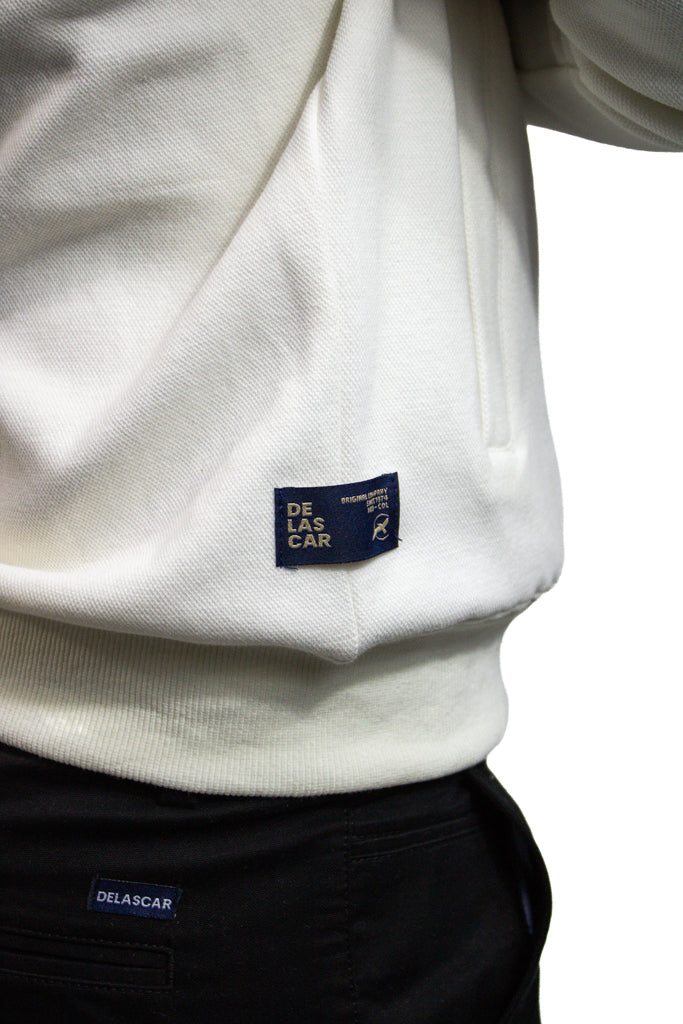 Saco marfil con Cremallera para hombre