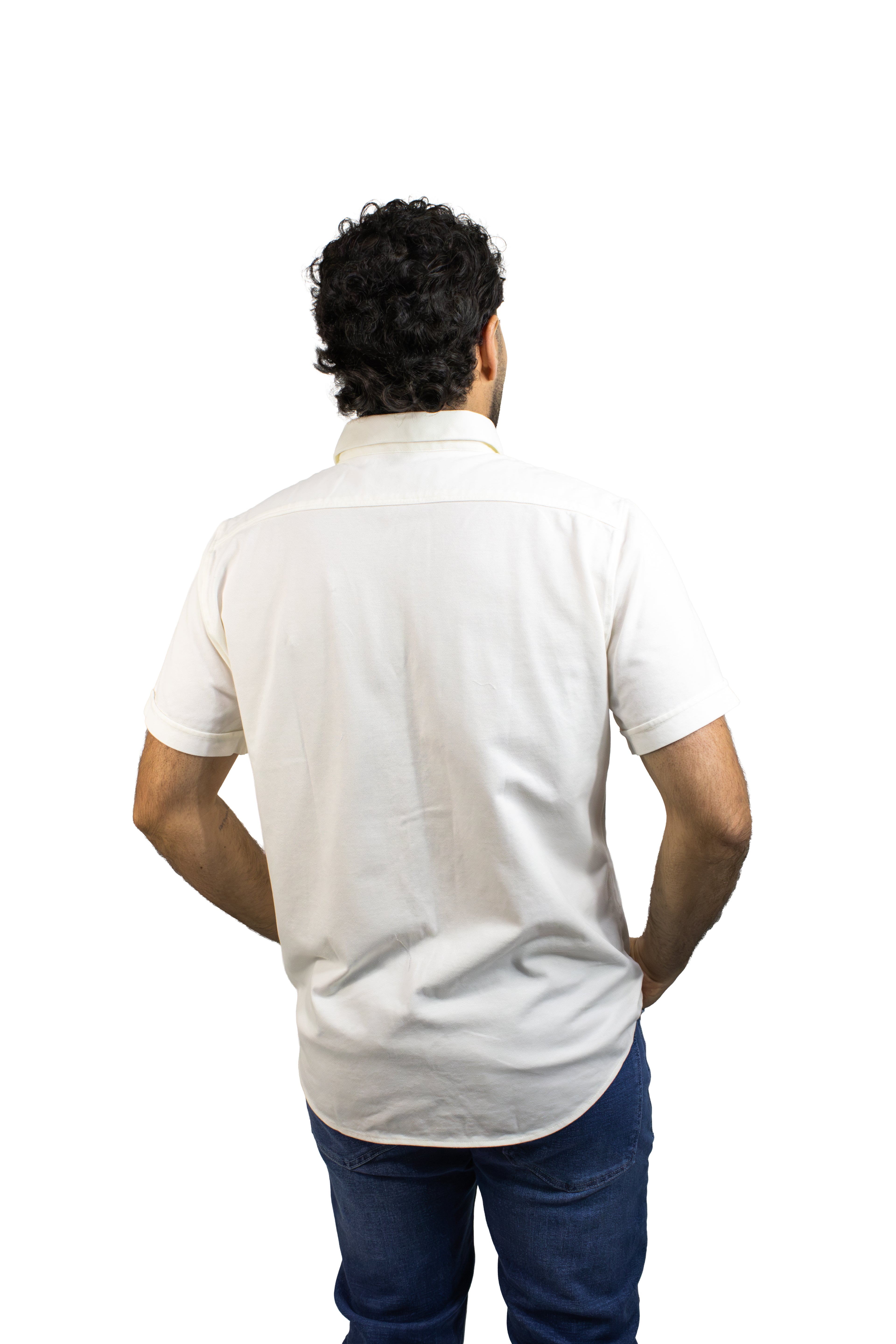 CAMISA PIQUE MANGA CORTA PARA HOMBRE