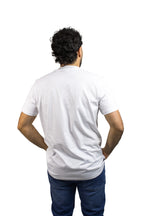 CAMISETA BÁSICA LIVIANA CUELLO REDONDO MARFIL PARA HOMBRE
