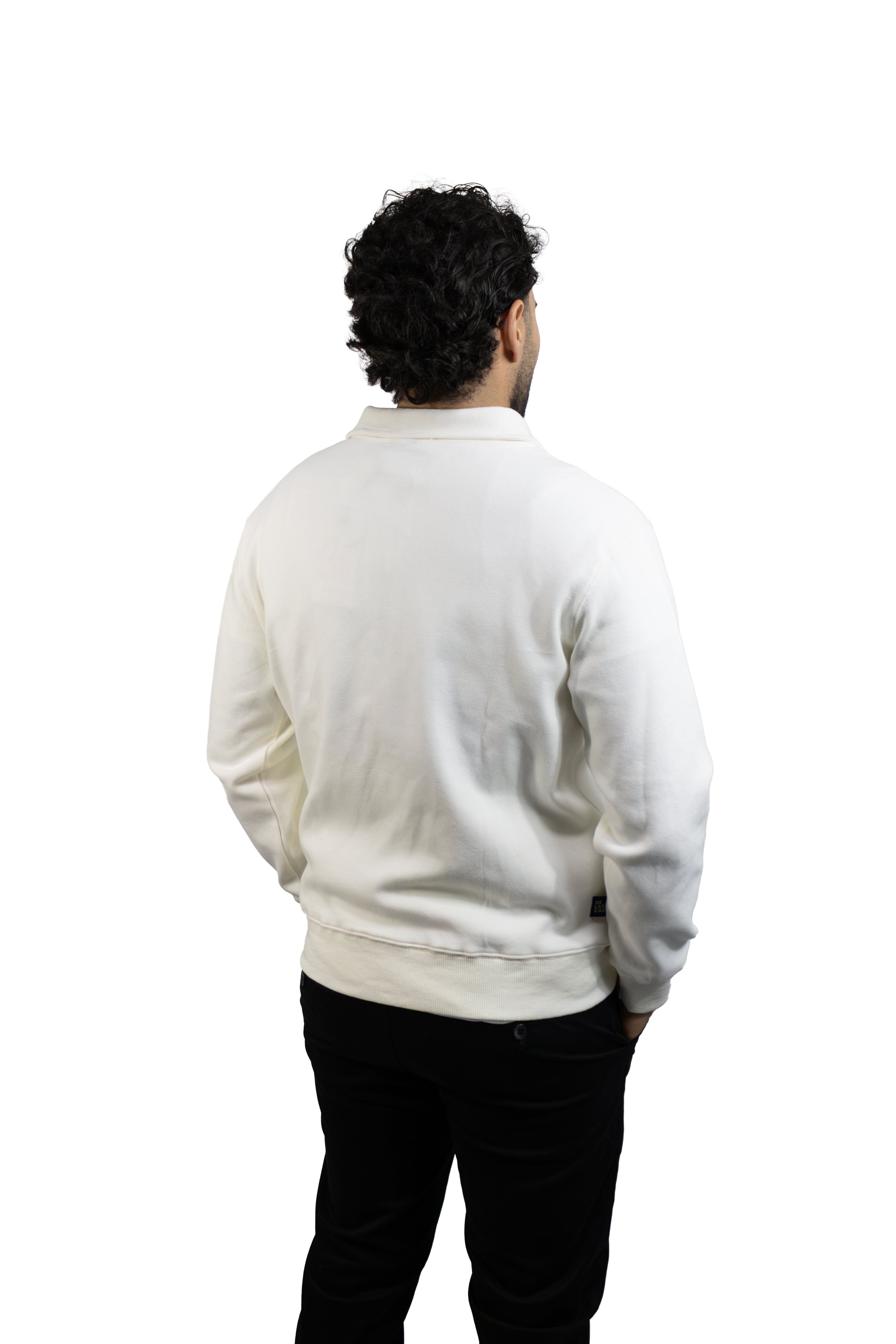 Saco marfil con Cremallera para hombre