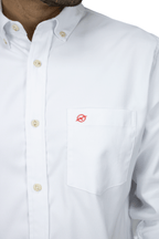 CAMISA BLANCA MANGA LARGA OXFORD OUTLET