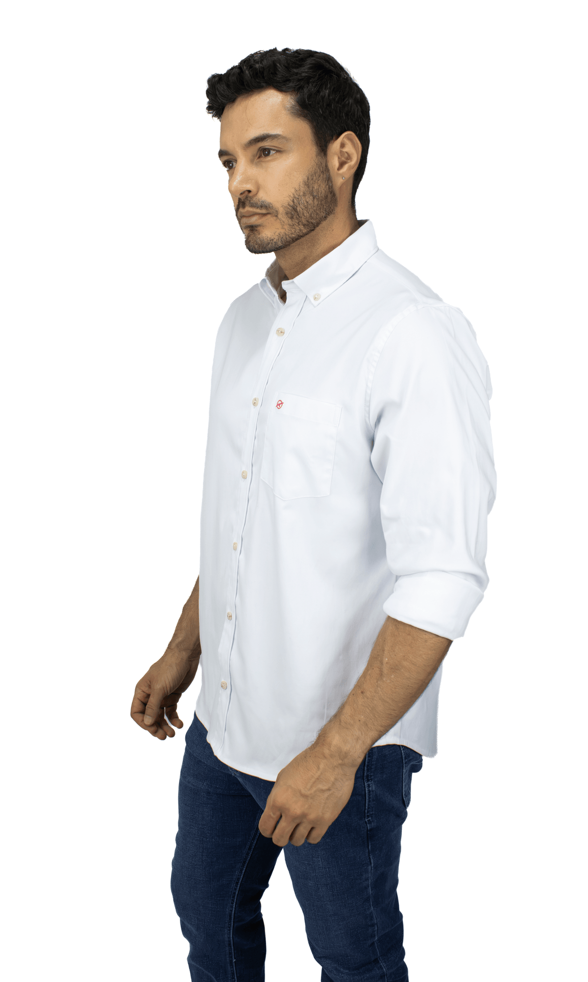 CAMISA BLANCA MANGA LARGA OXFORD OUTLET