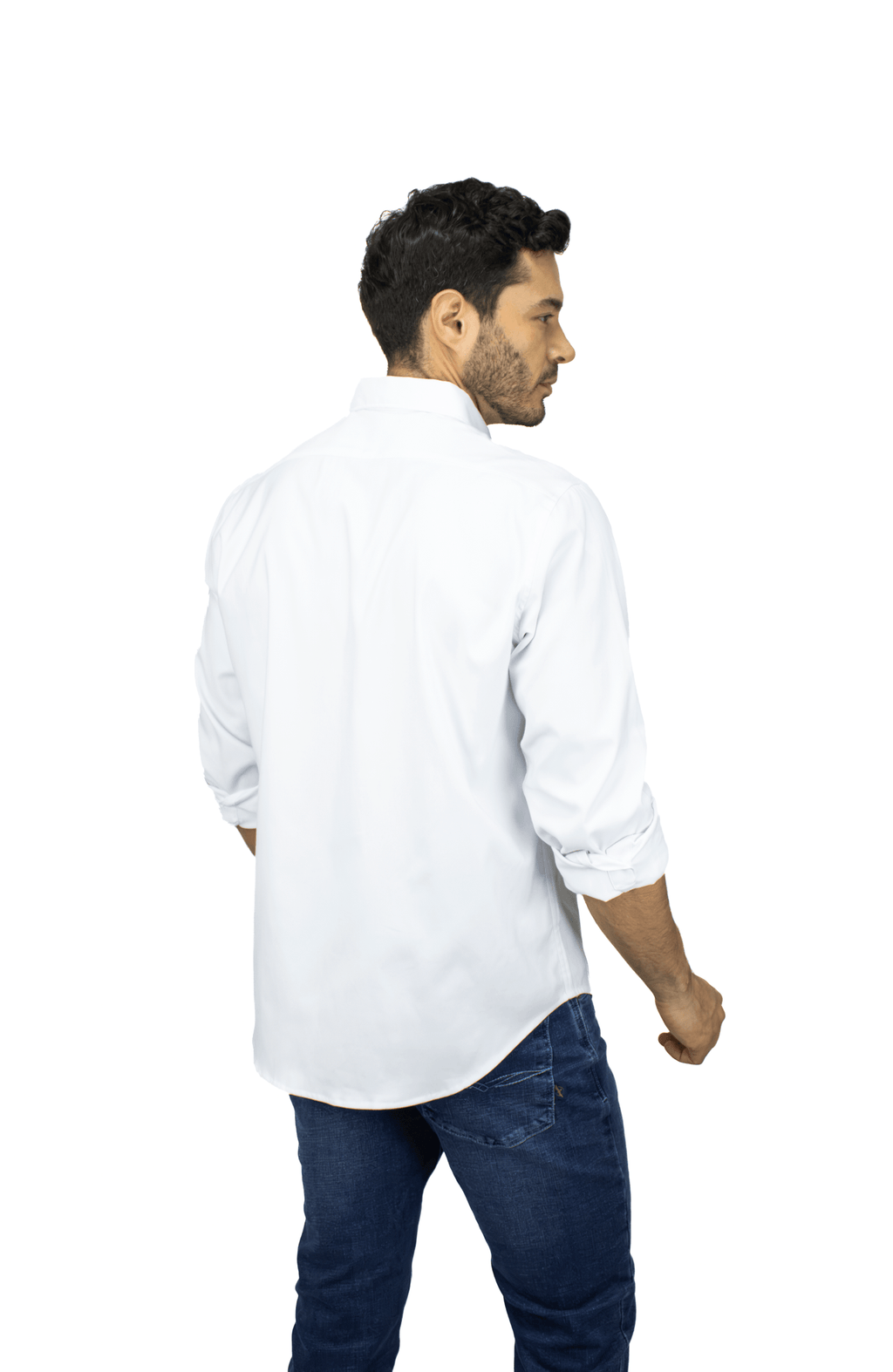 CAMISA BLANCA MANGA LARGA OXFORD OUTLET