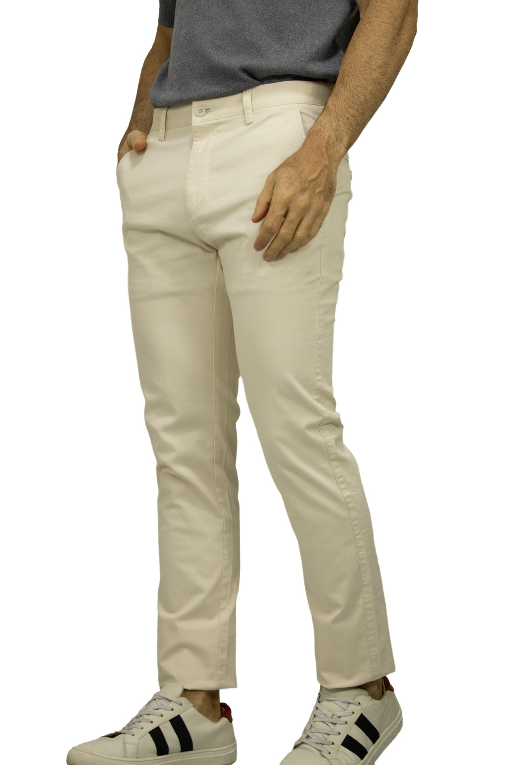PANTALÓN BEIGE PARA GOLF