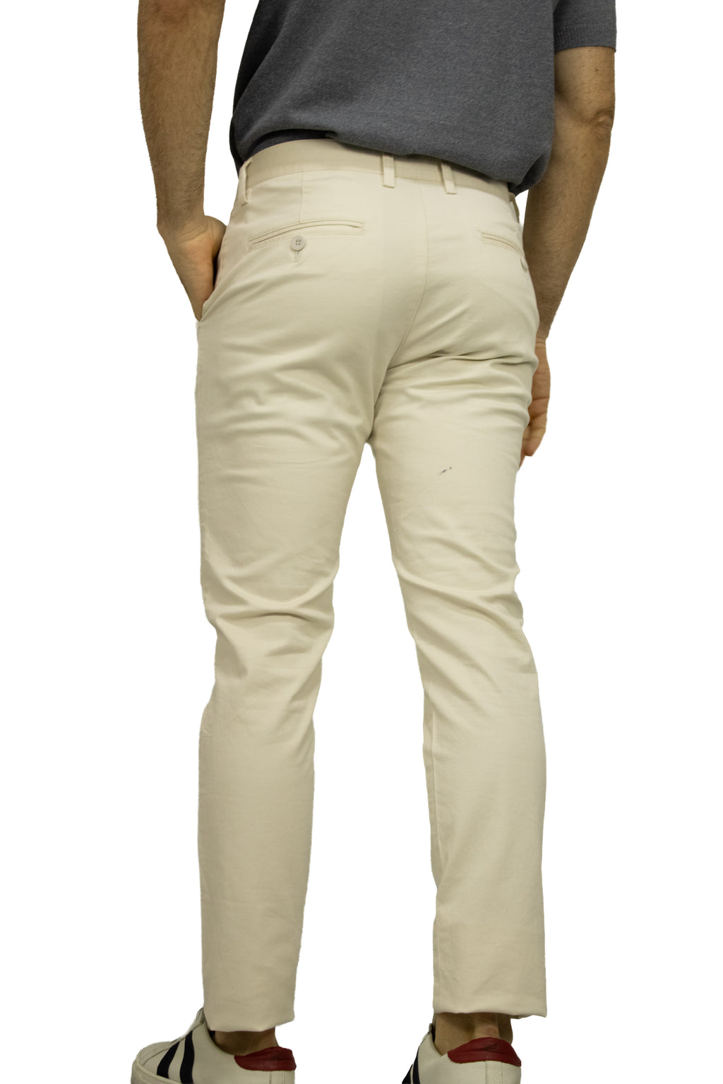 PANTALÓN BEIGE PARA GOLF