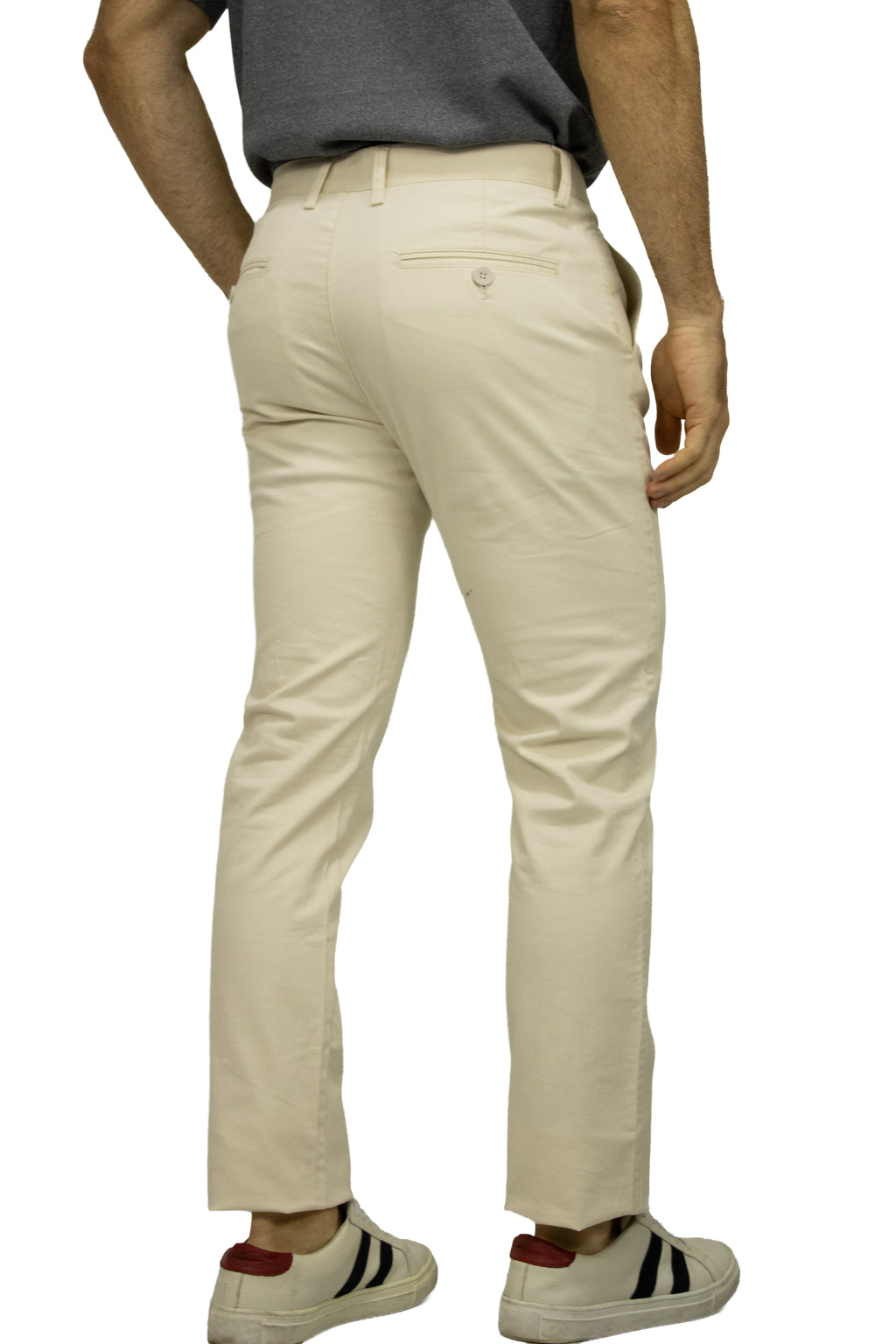 PANTALÓN BEIGE PARA GOLF