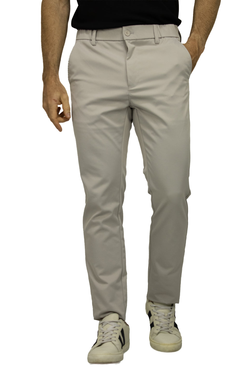 PANTALÓN GRIS CLARO PARA GOLF