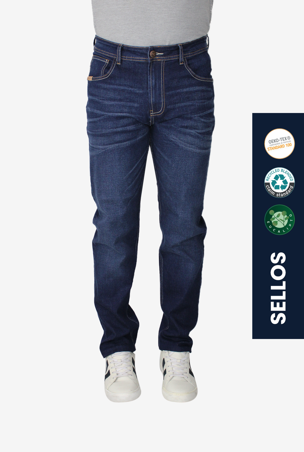 Jean Para Hombre Azul DMJPL09