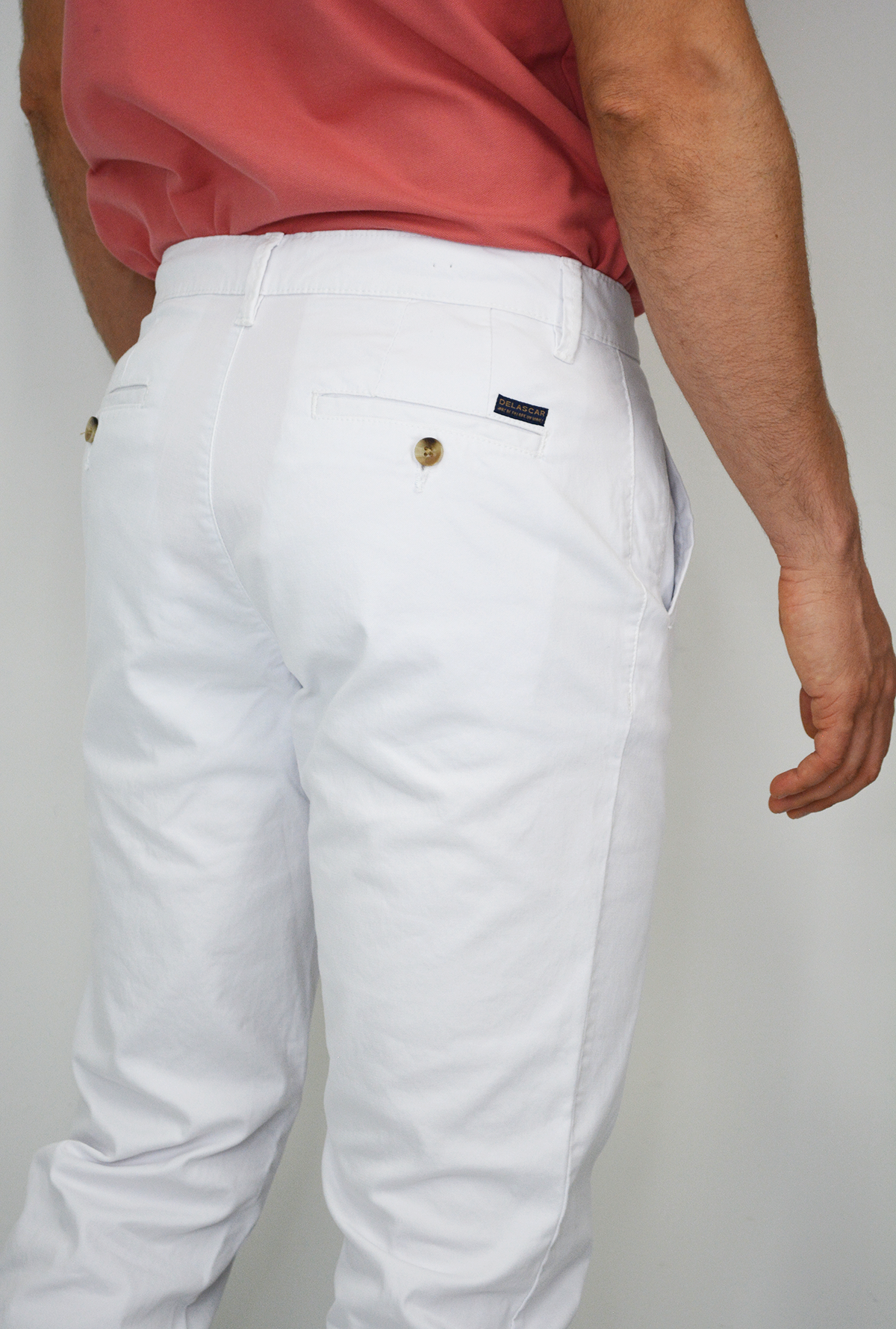 Pantalón Blanco Para Hombre DPC1029