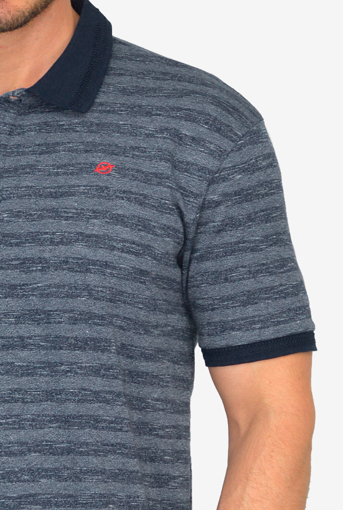 Camiseta Tipo Polo con Tejido Brasileño CP026