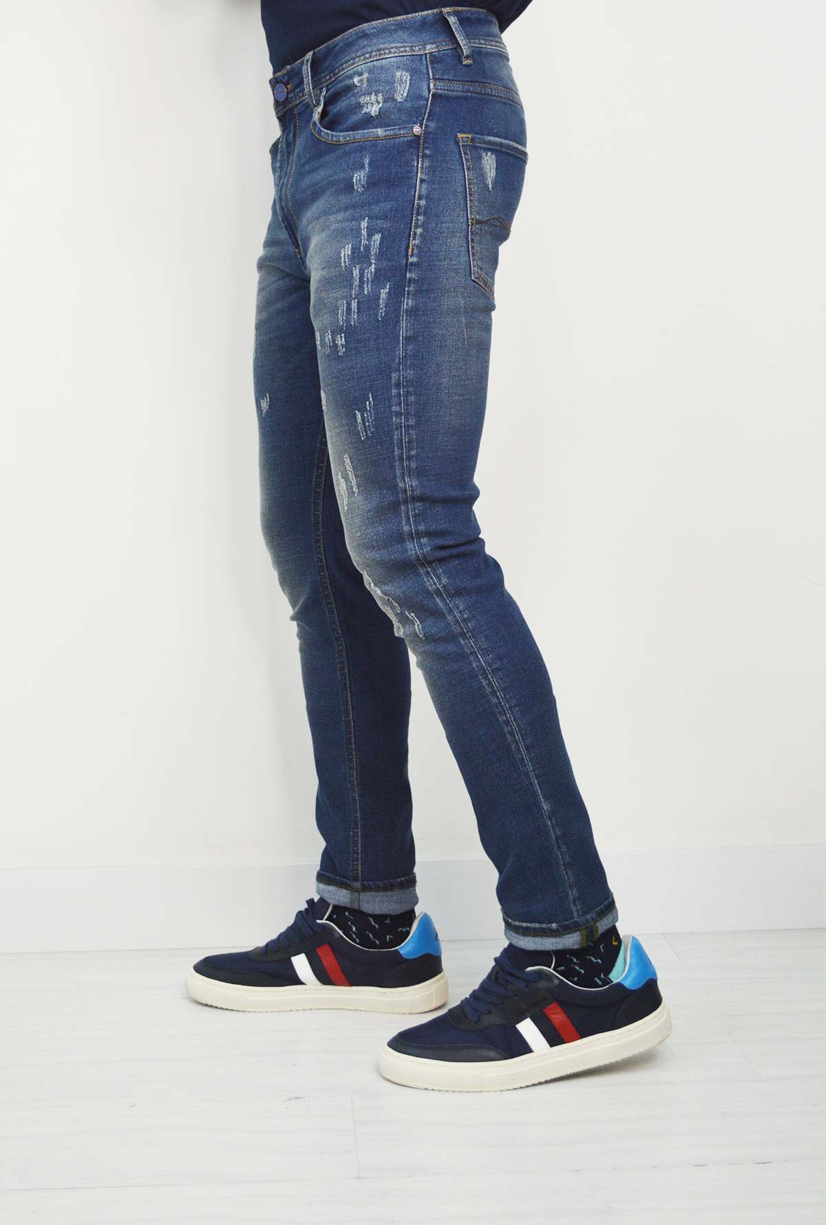 Jean Para Hombre Azul DJ3020