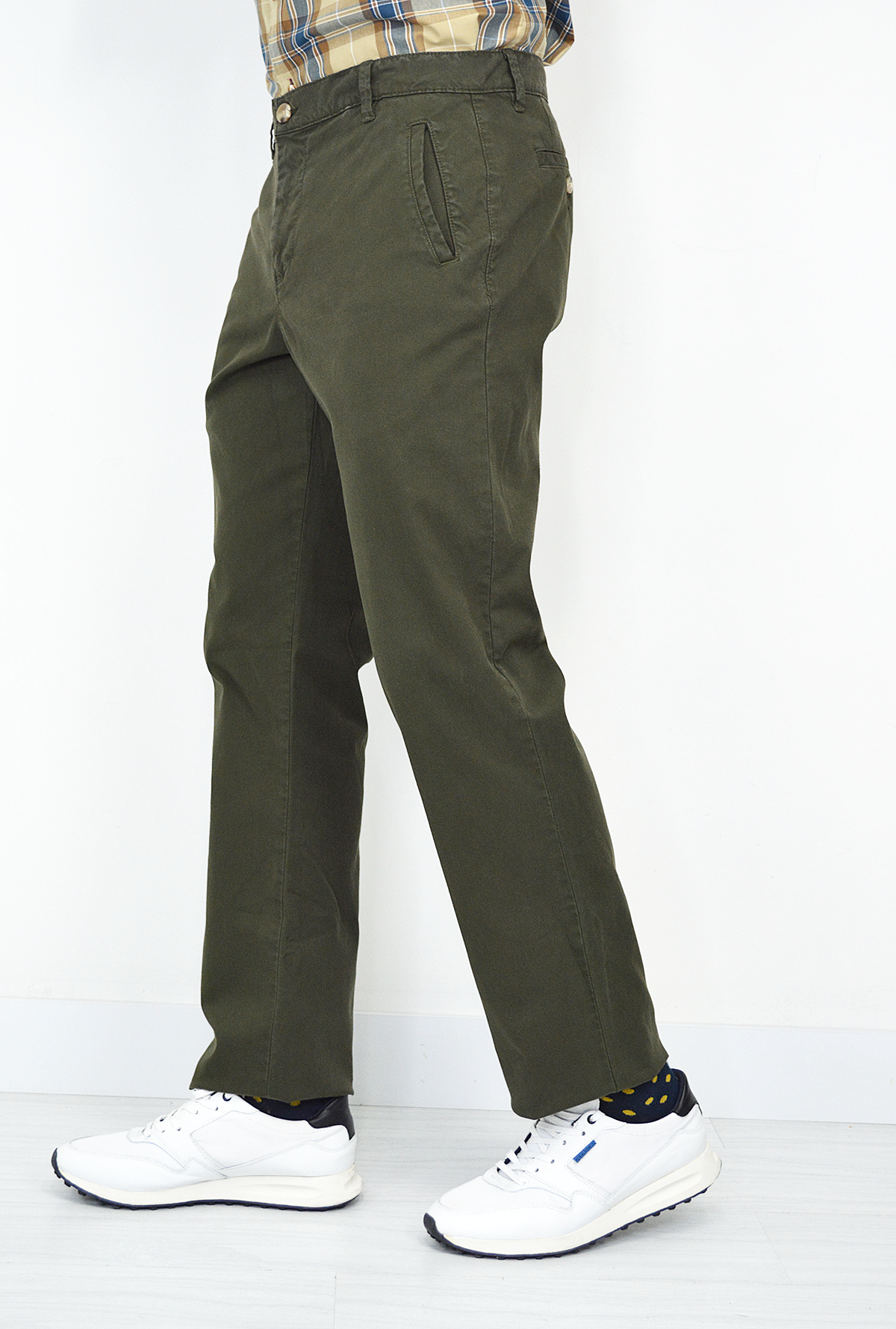 Pantalón Verde Militar Para Hombre DPC1029