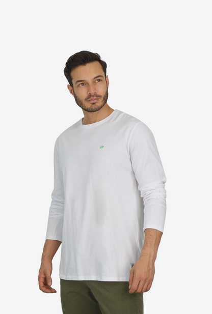 Camibuso Blanco Para Hombre TS3030
