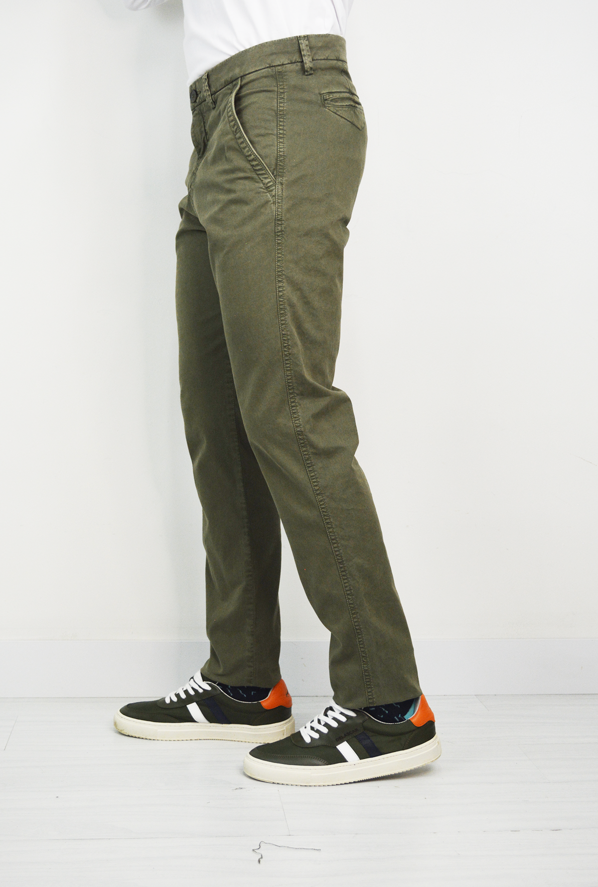 Pantalón Verde Militar Para Hombre DMP1035