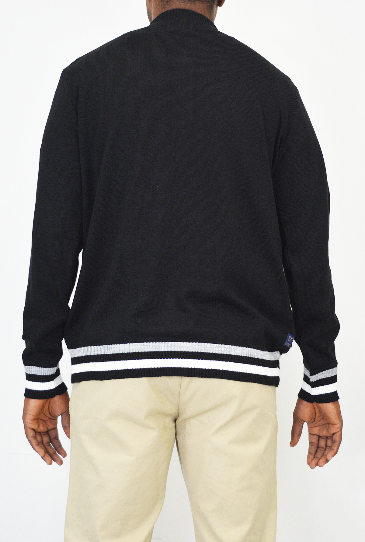 Sweater tejido ligero Negro Para hombre  SW048