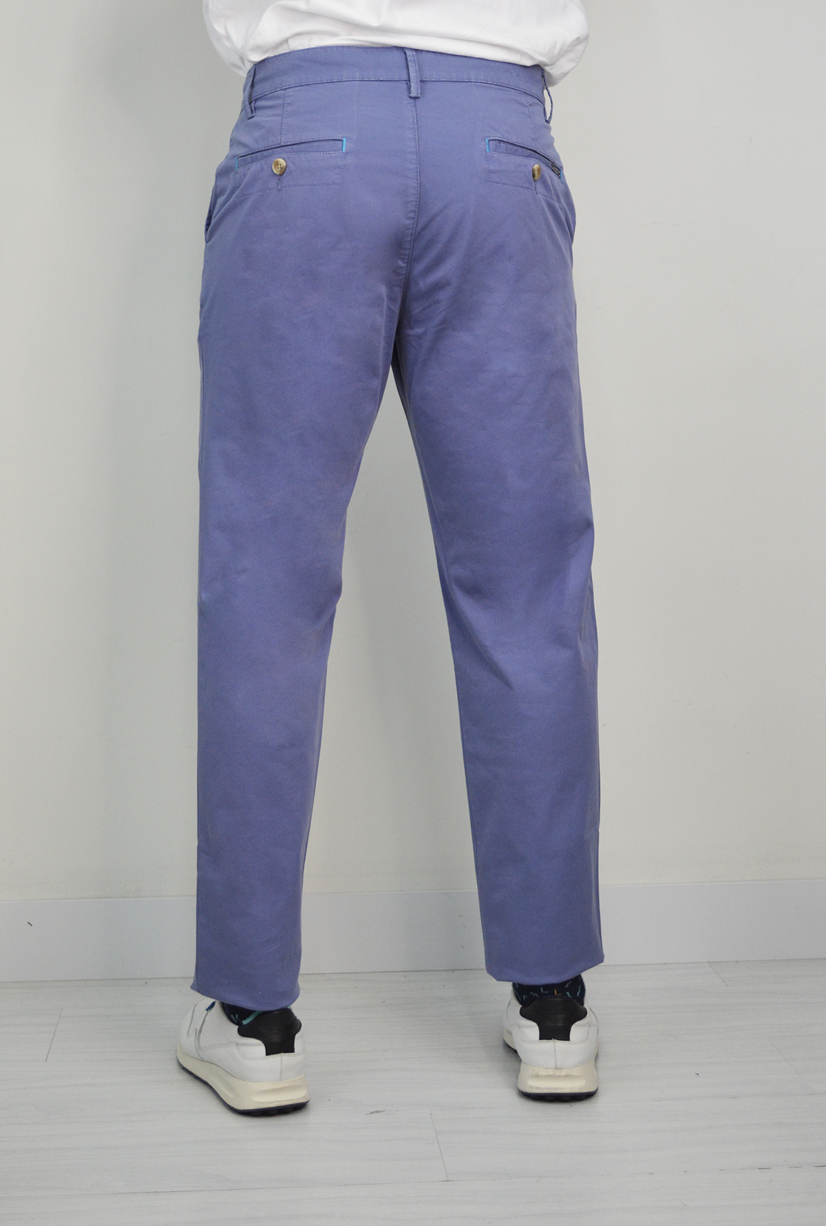 Pantalón Azul Medio Para Hombre DMP2112