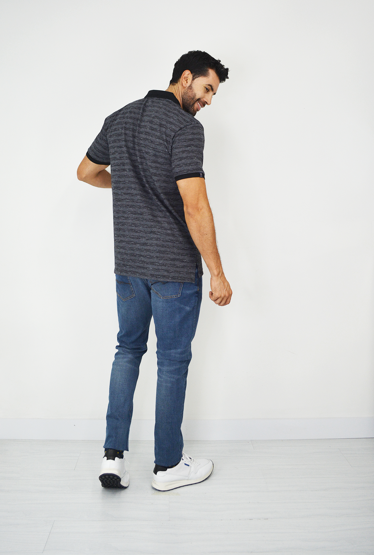Camiseta Tipo Polo con Tejido Brasileño CP026