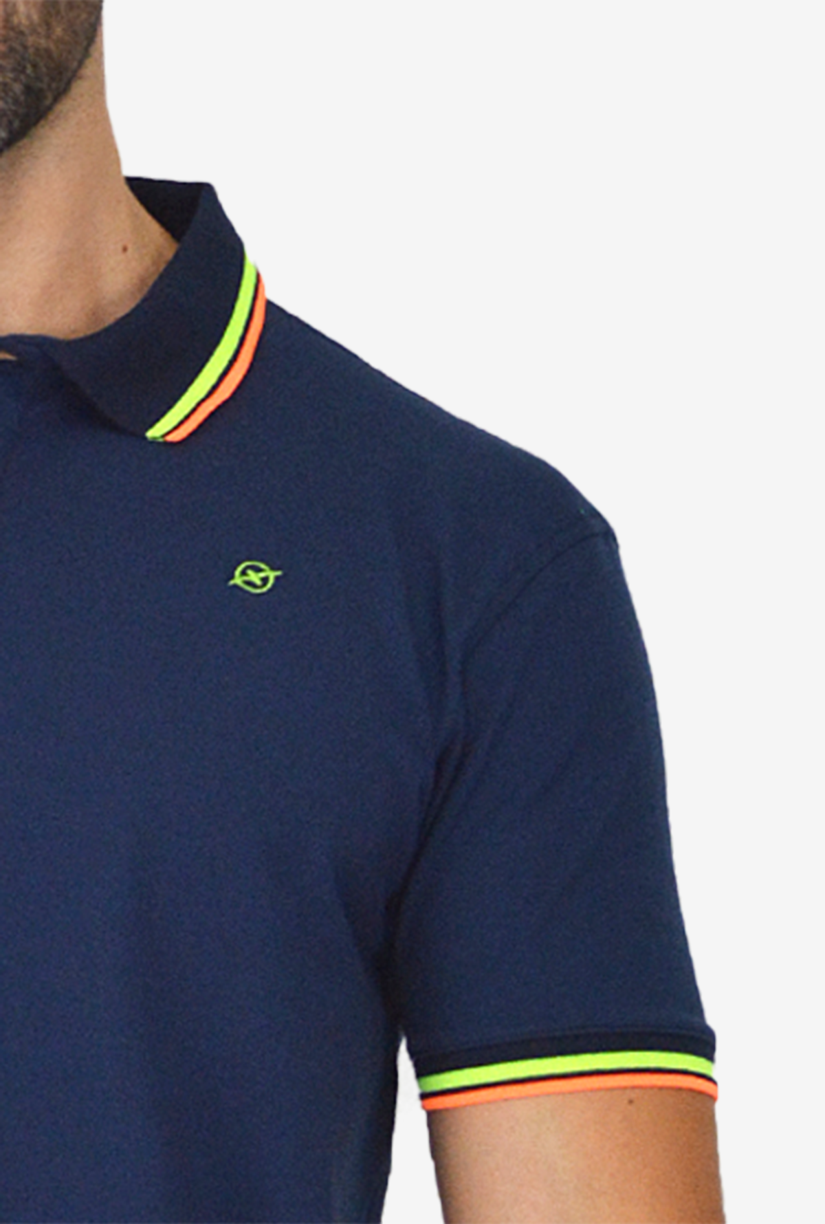 Camiseta de Hombre tipo polo Azul para Hombre CPB022
