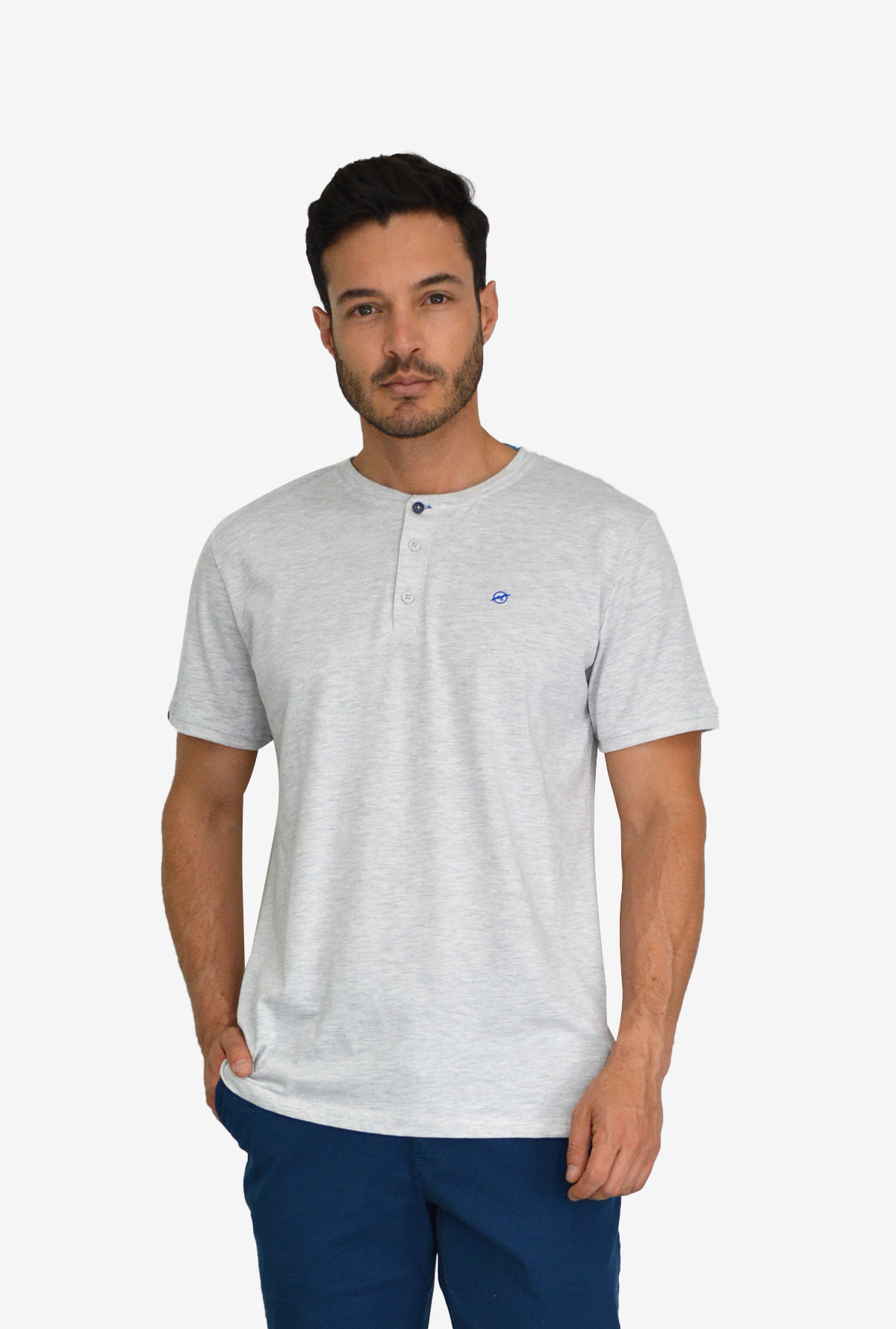 Camiseta Gris Para Hombre DTS3006