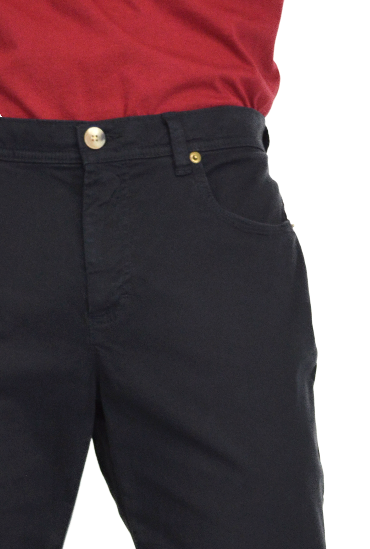 Pantalón 5 Bolsillos Negro Para Hombre DMPM2104