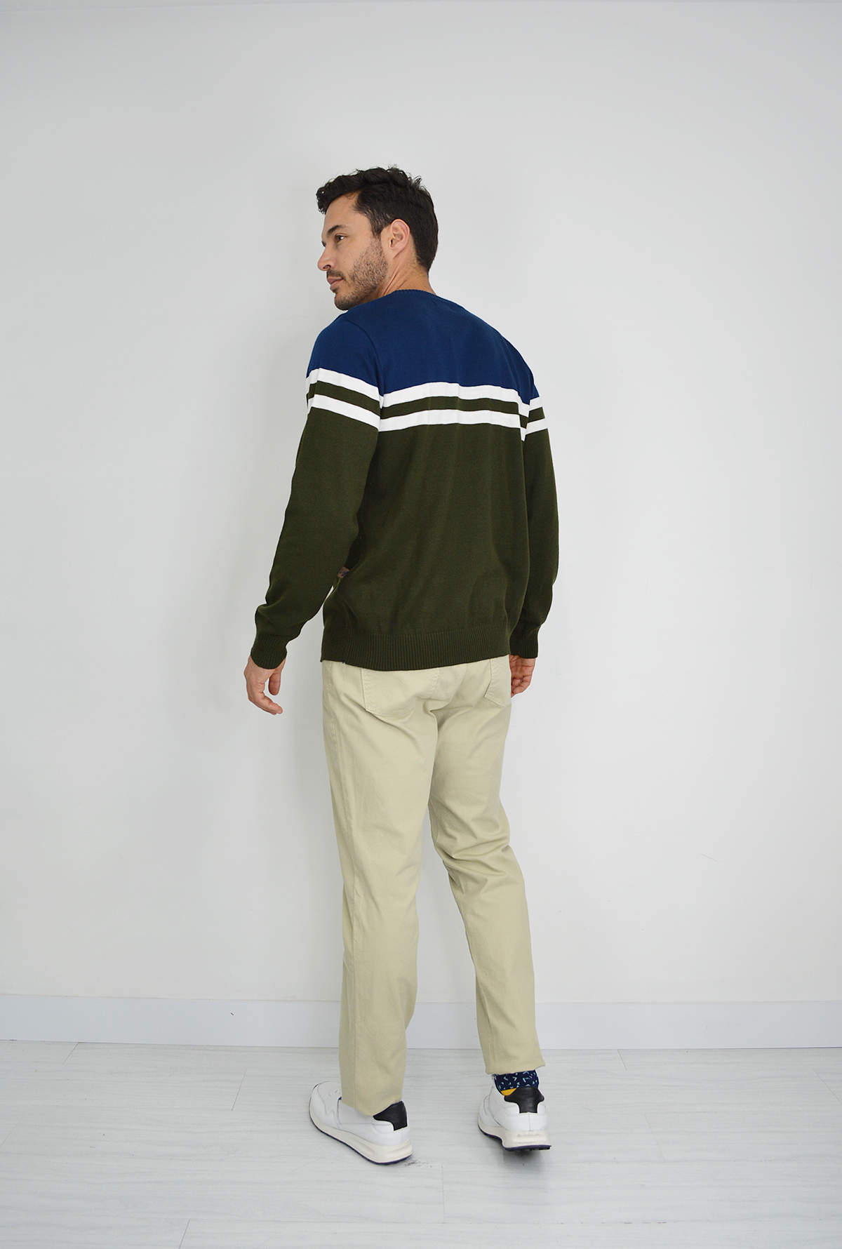 Sweater Tejido Azul para Hombre SW050-002
