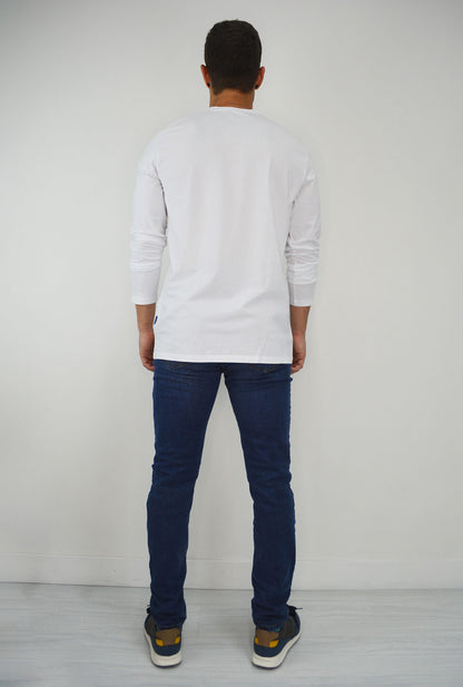 Camibuso Para Hombre Blanco TS3018