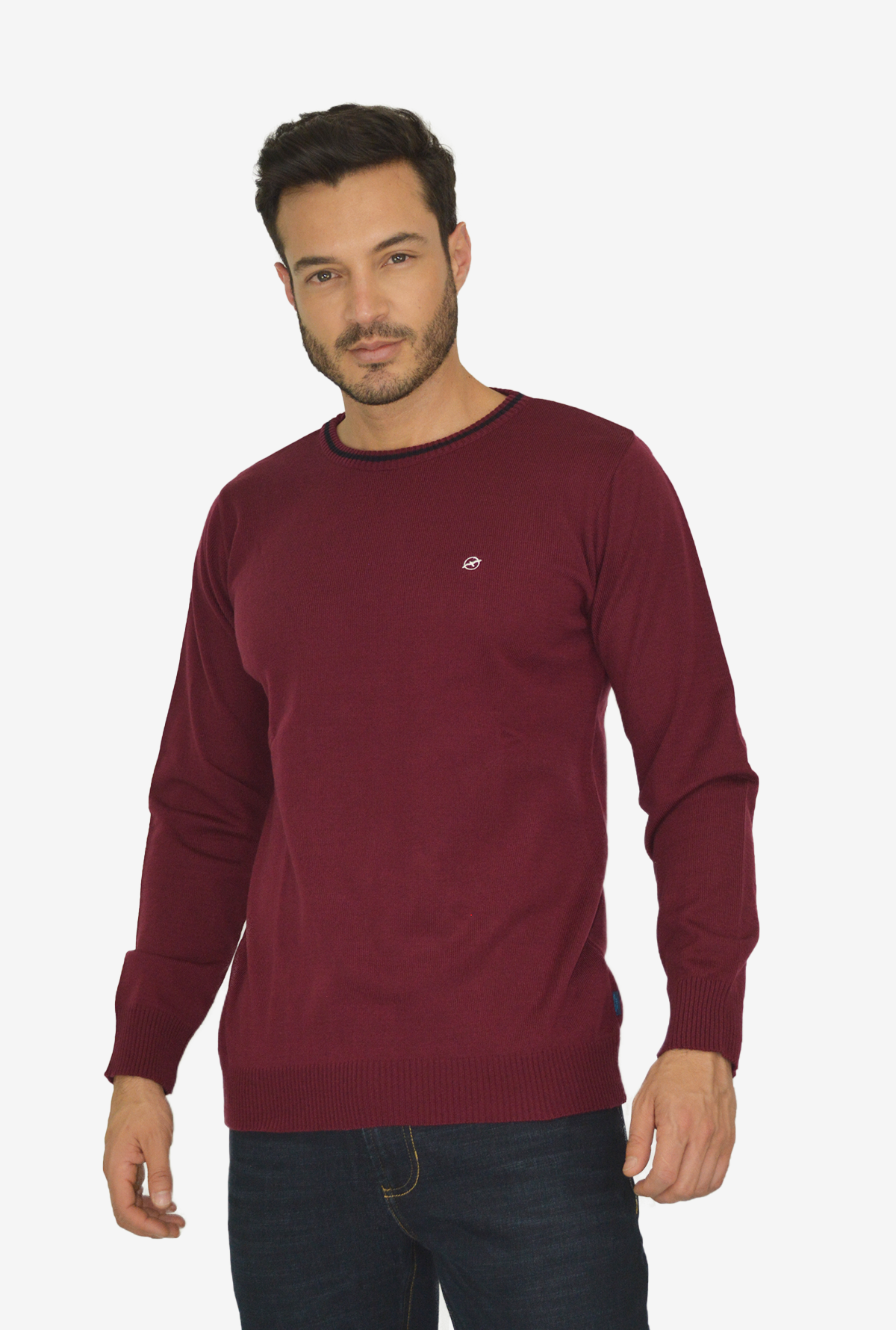 Sweater Tejido Vinotinto para Hombre DMST01