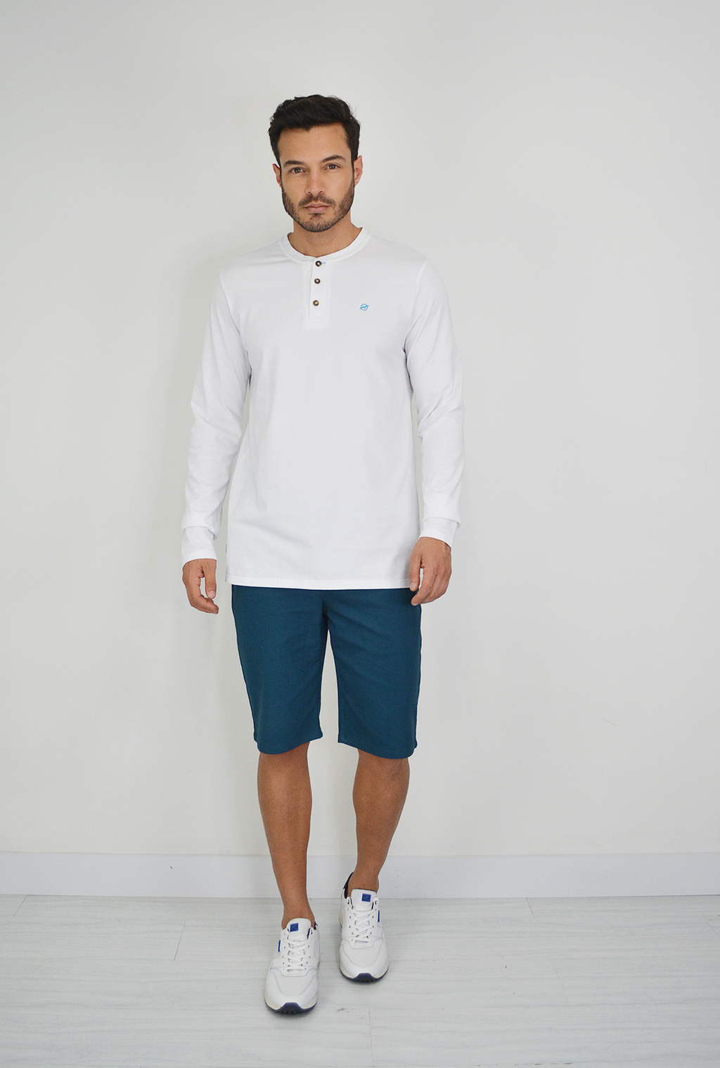 Camibuso Blanco Para Hombre TS3018