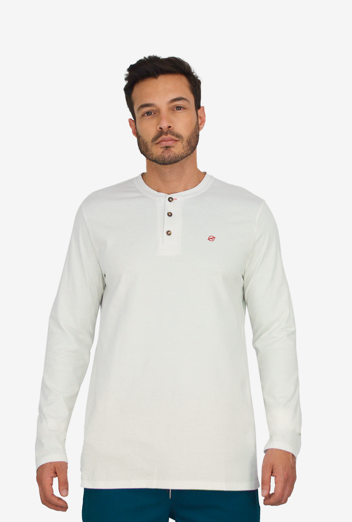 Camibuso Marfil Para Hombre TS3018