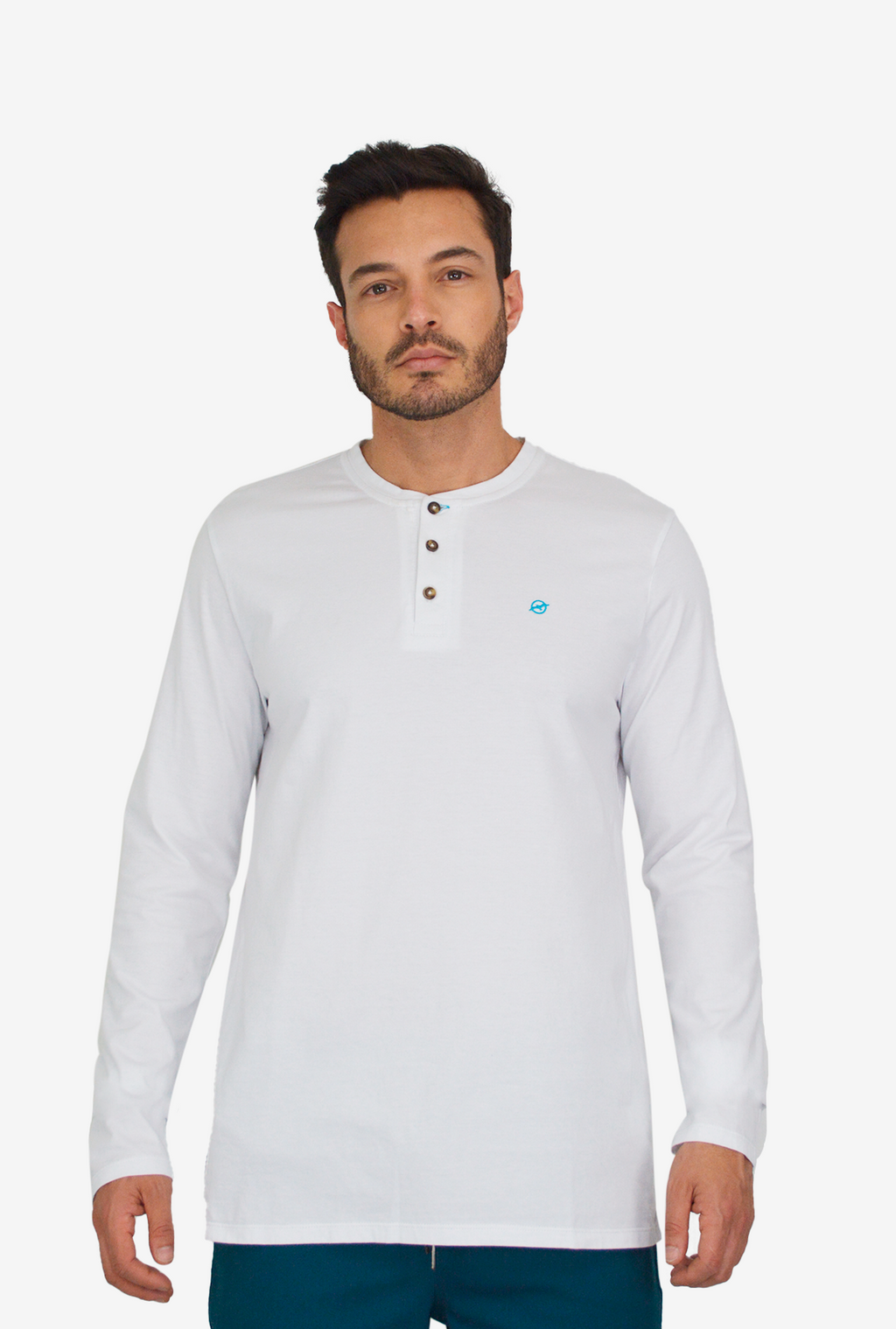 Camibuso Blanco Para Hombre TS3018