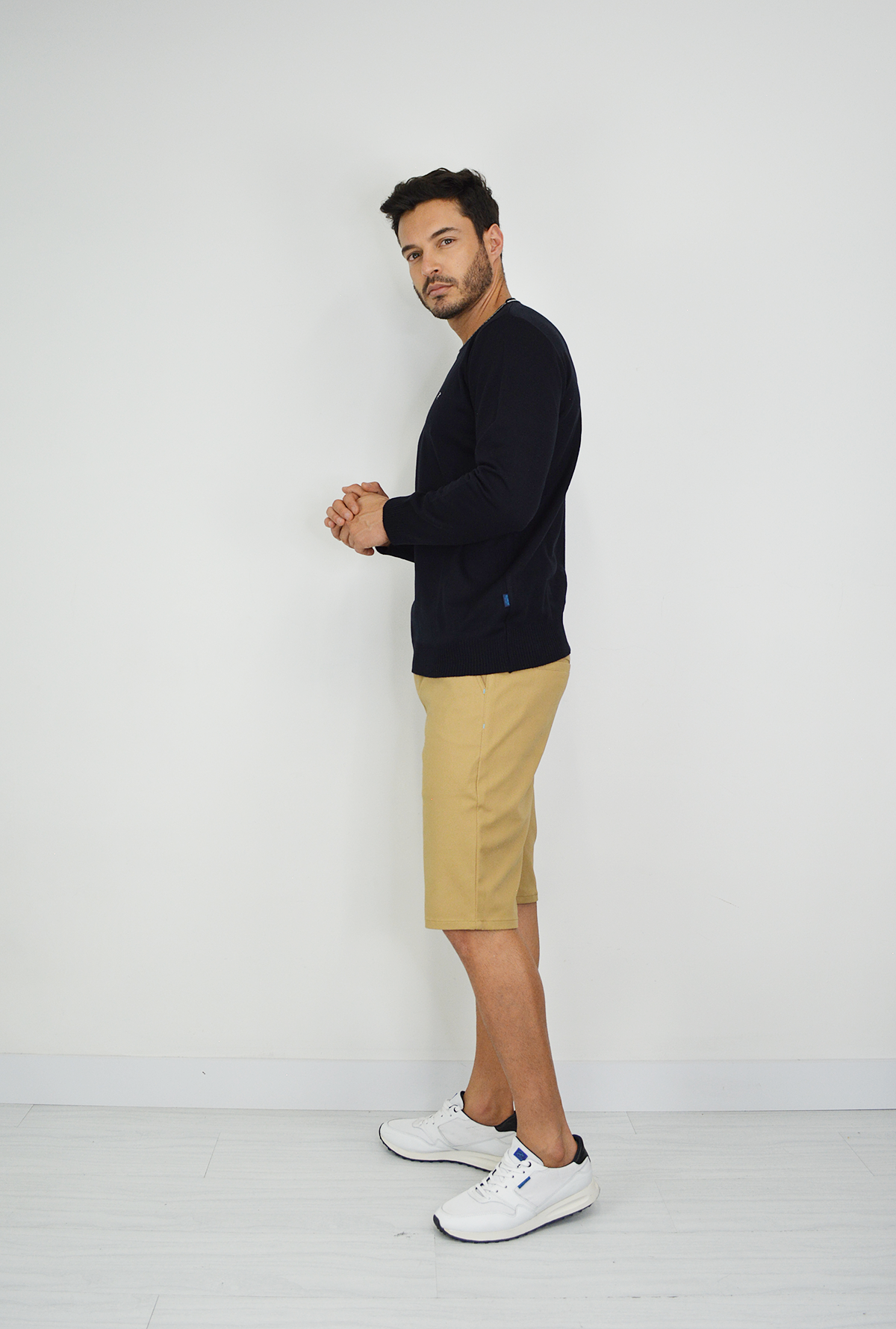 Sweater Tejido Azul Oscuro para Hombre DMST01
