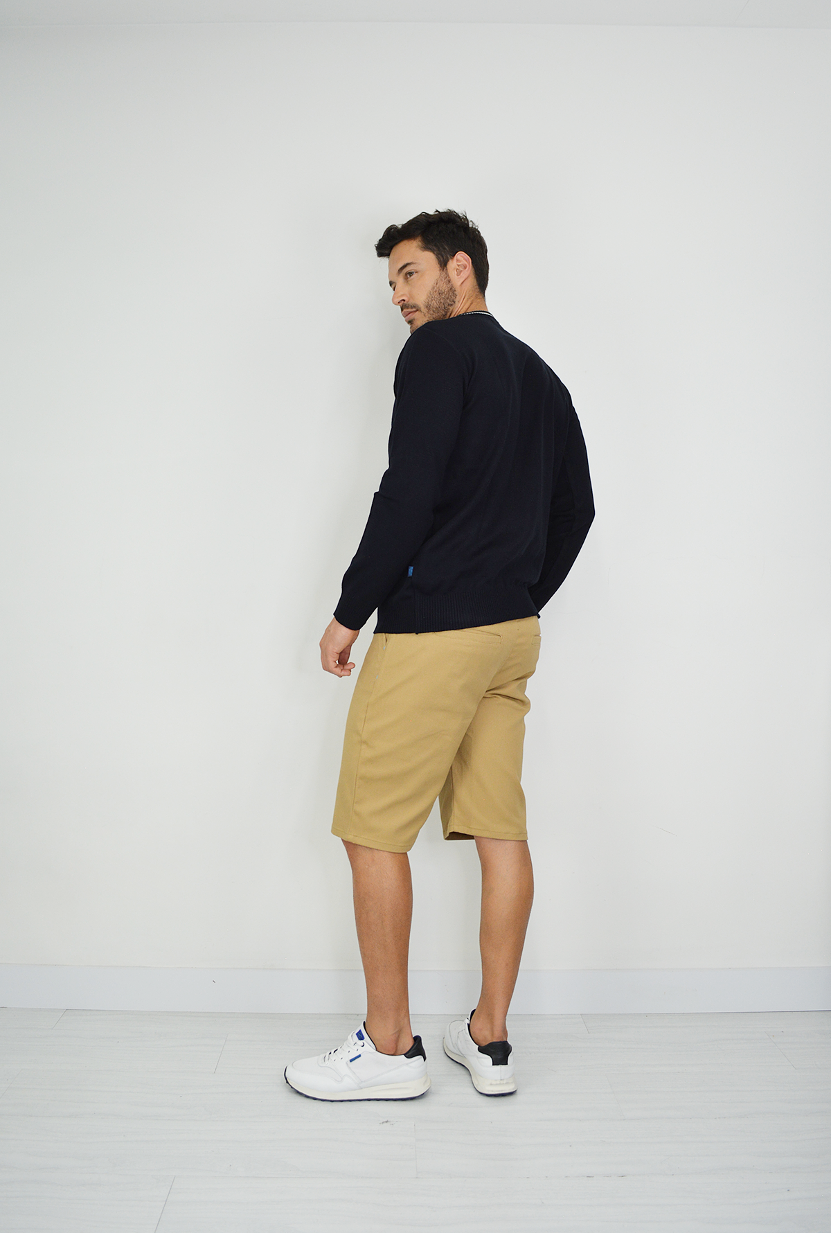 Sweater Tejido Azul Oscuro para Hombre DMST01
