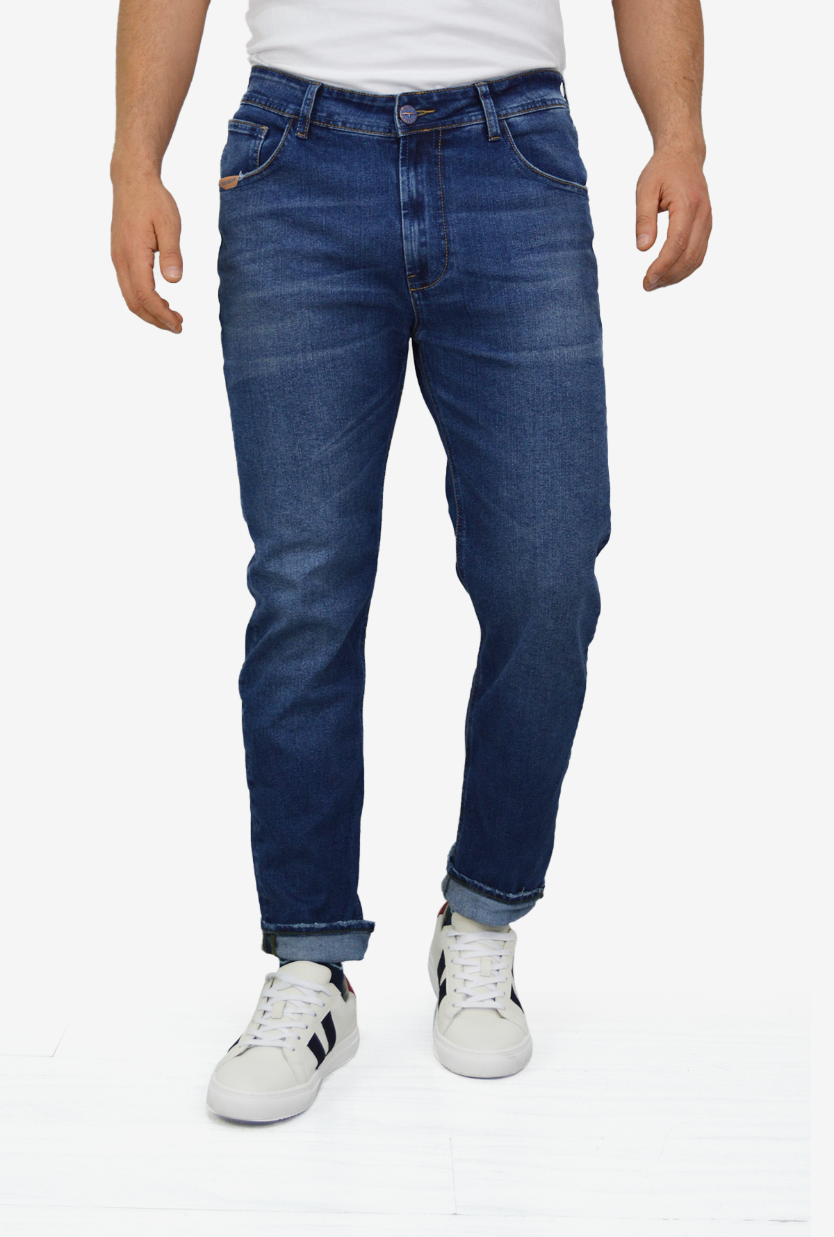 Jean Para Hombre Azul Medio DMJPL01