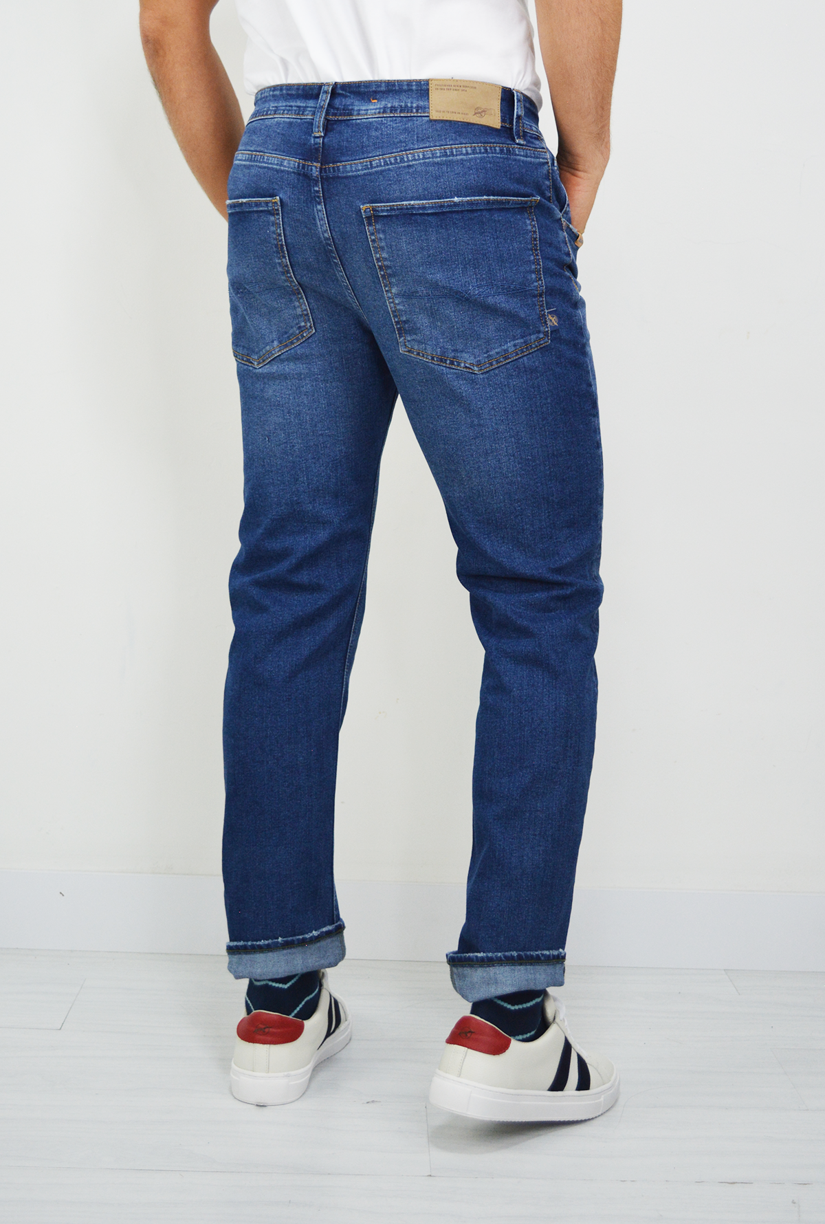 Jean Para Hombre Azul Medio DMJPL01