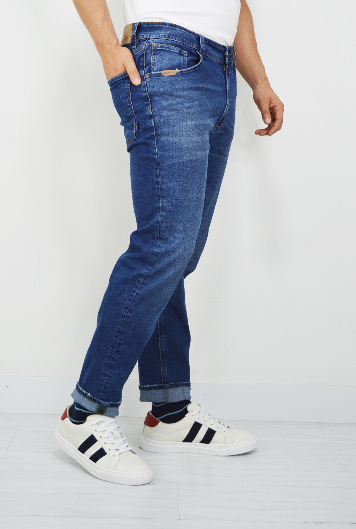 Jean Para Hombre Azul Medio DMJPL01