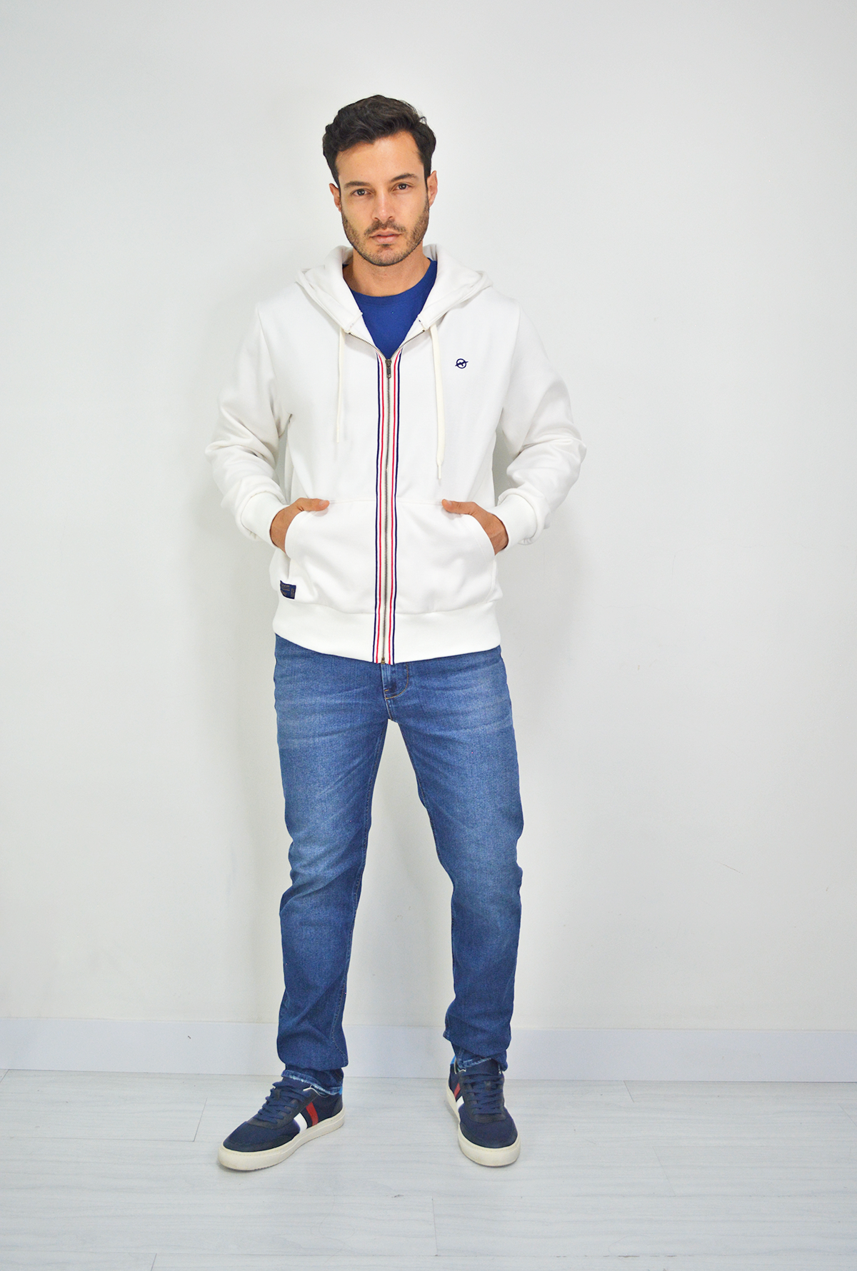 Buzo blanco para hombre HD009