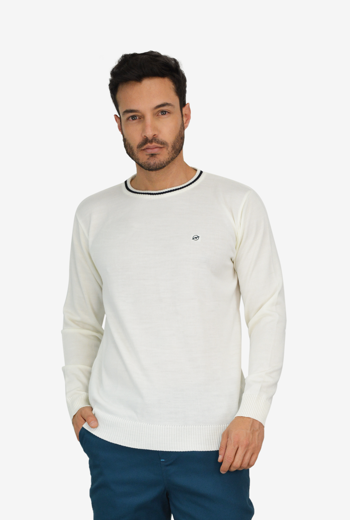 Sweater Tejido Marfil para Hombre DMST01