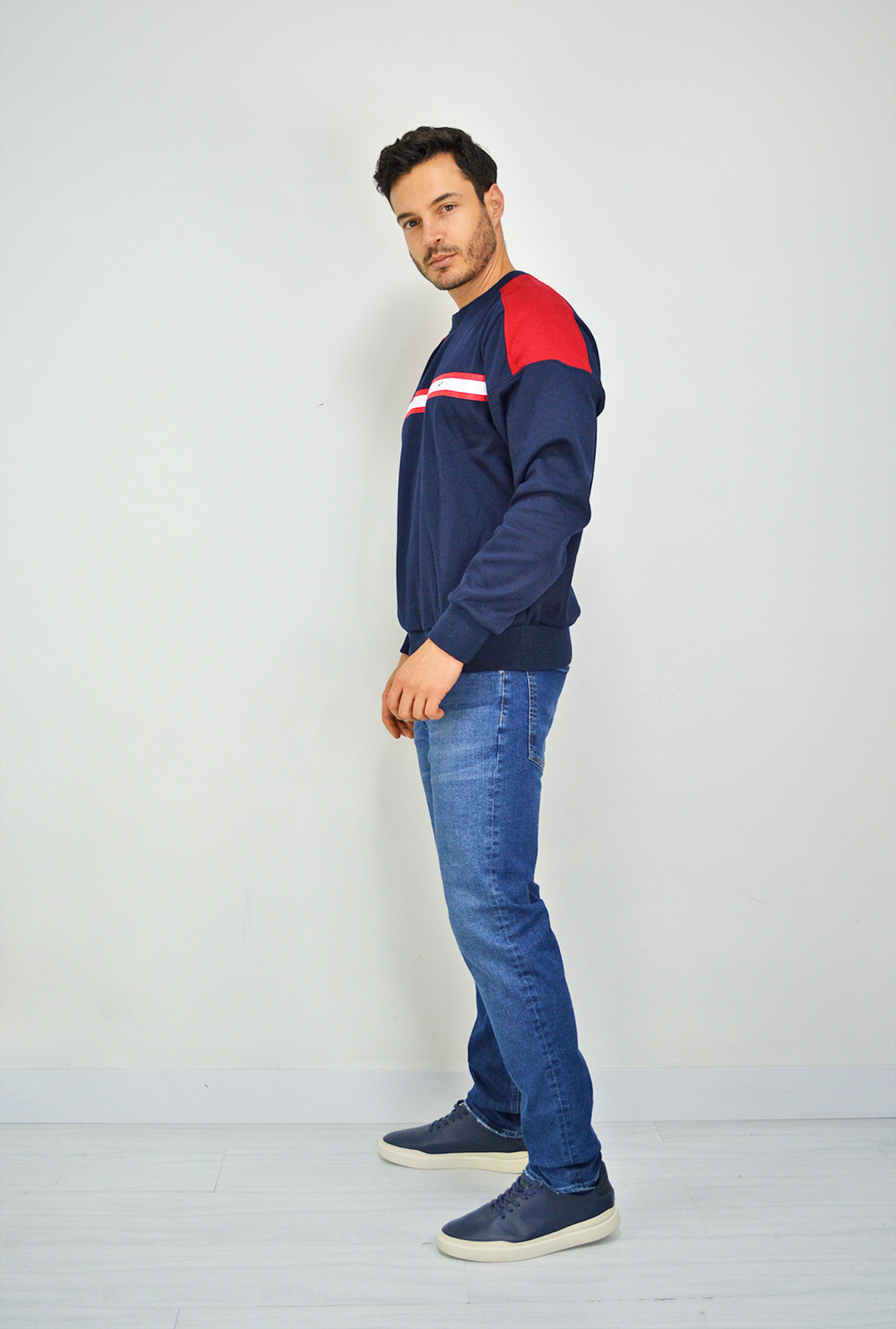 Buzo Azul  para hombre HD012